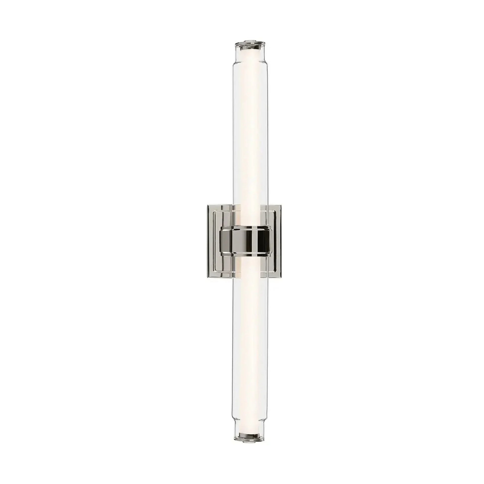 Kichler Lighting - Laurene 19" LED Linear Bath Vanity, Polished Nickel Finish | Bees Lighting