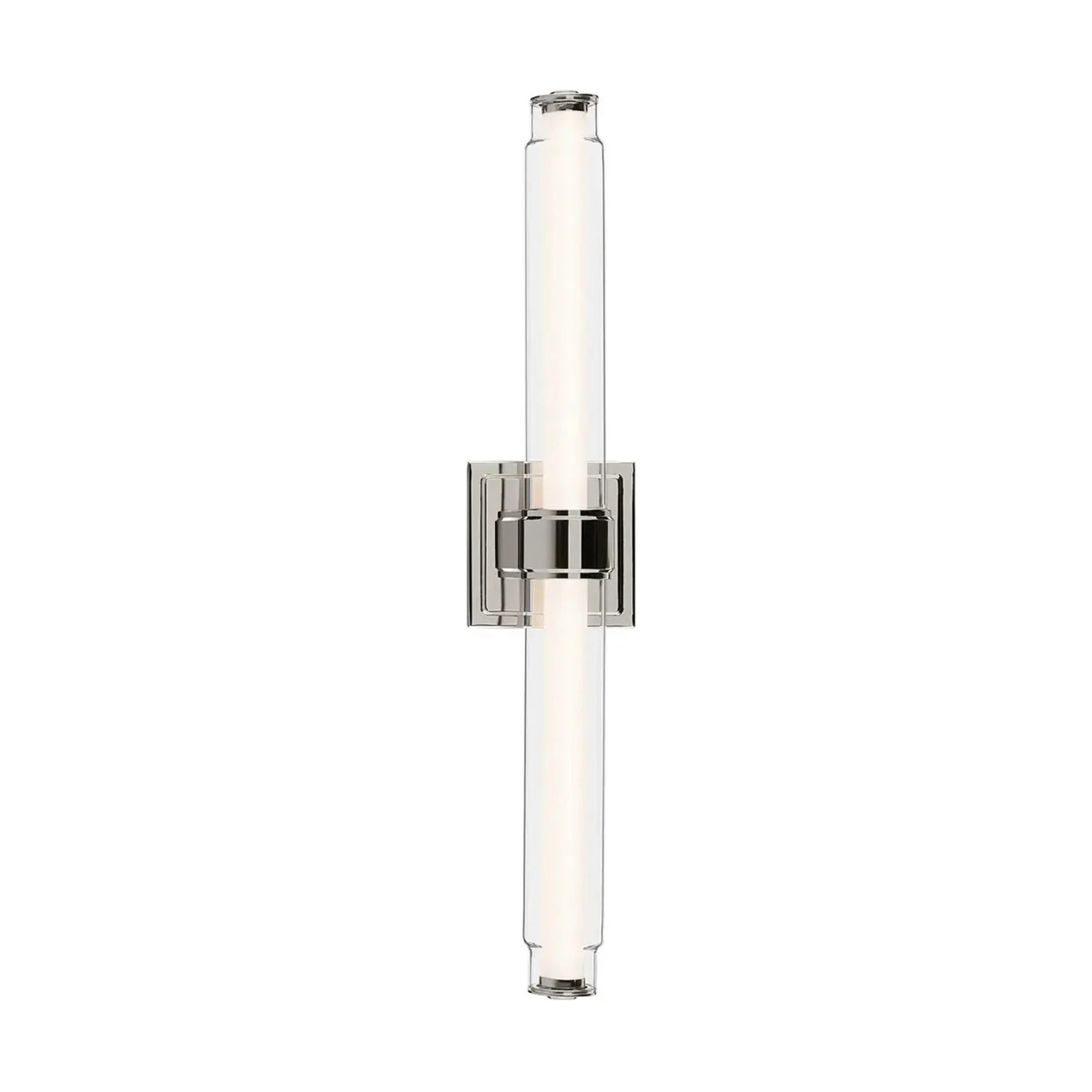 Kichler Lighting - Laurene 19" LED Linear Bath Vanity, Polished Nickel Finish | Bees Lighting
