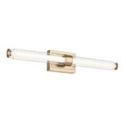 Kichler Lighting - Laurene 31" LED Linear Bath Vanity, Champagne Bronze Finish | Bees Lighting
