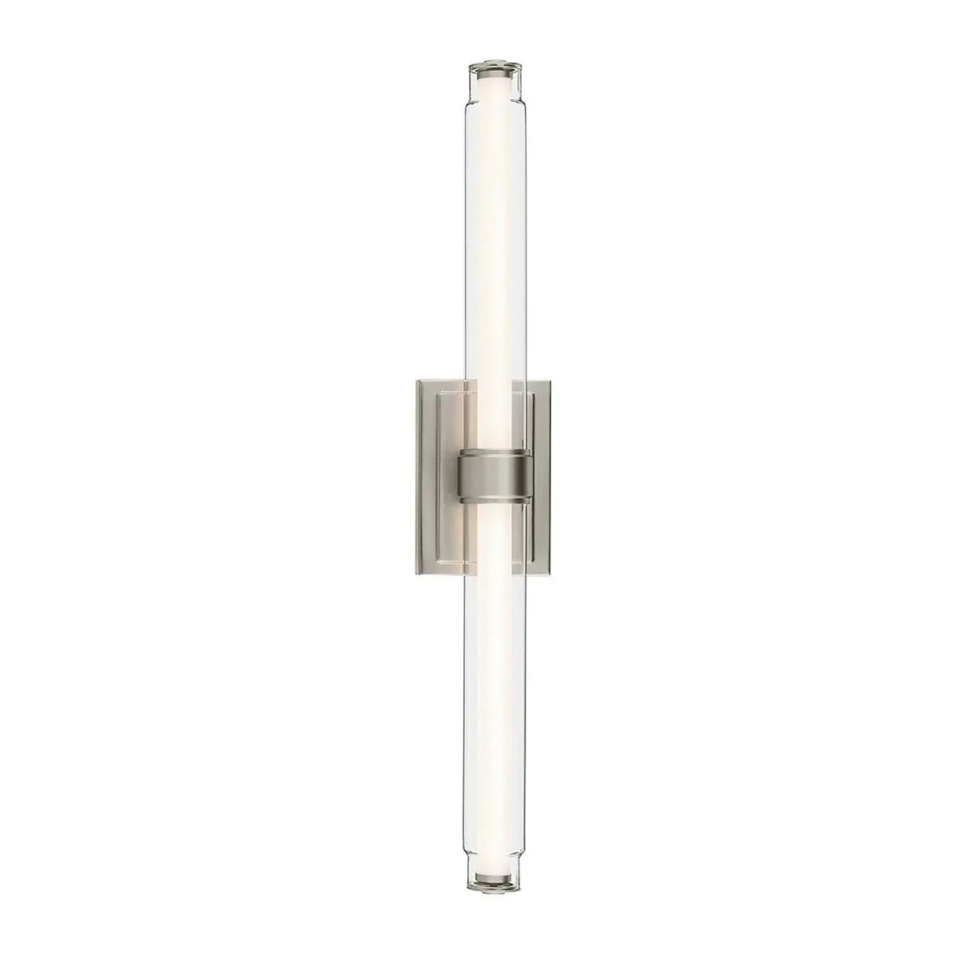 Kichler Lighting - Laurene 31" LED Linear Bath Vanity, Brushed Nickel Finish | Bees Lighting