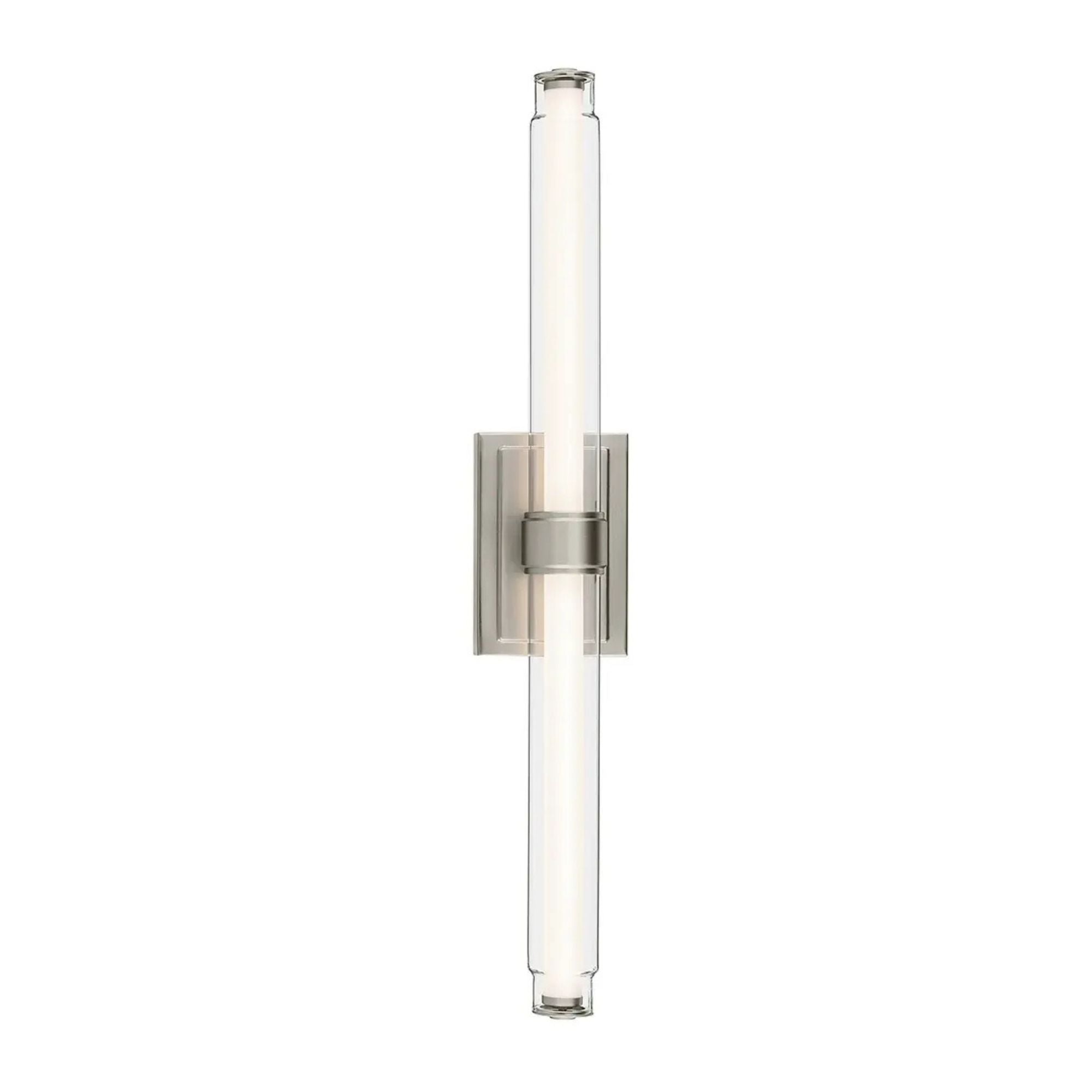 Kichler Lighting - Laurene 31" LED Linear Bath Vanity, Brushed Nickel Finish | Bees Lighting