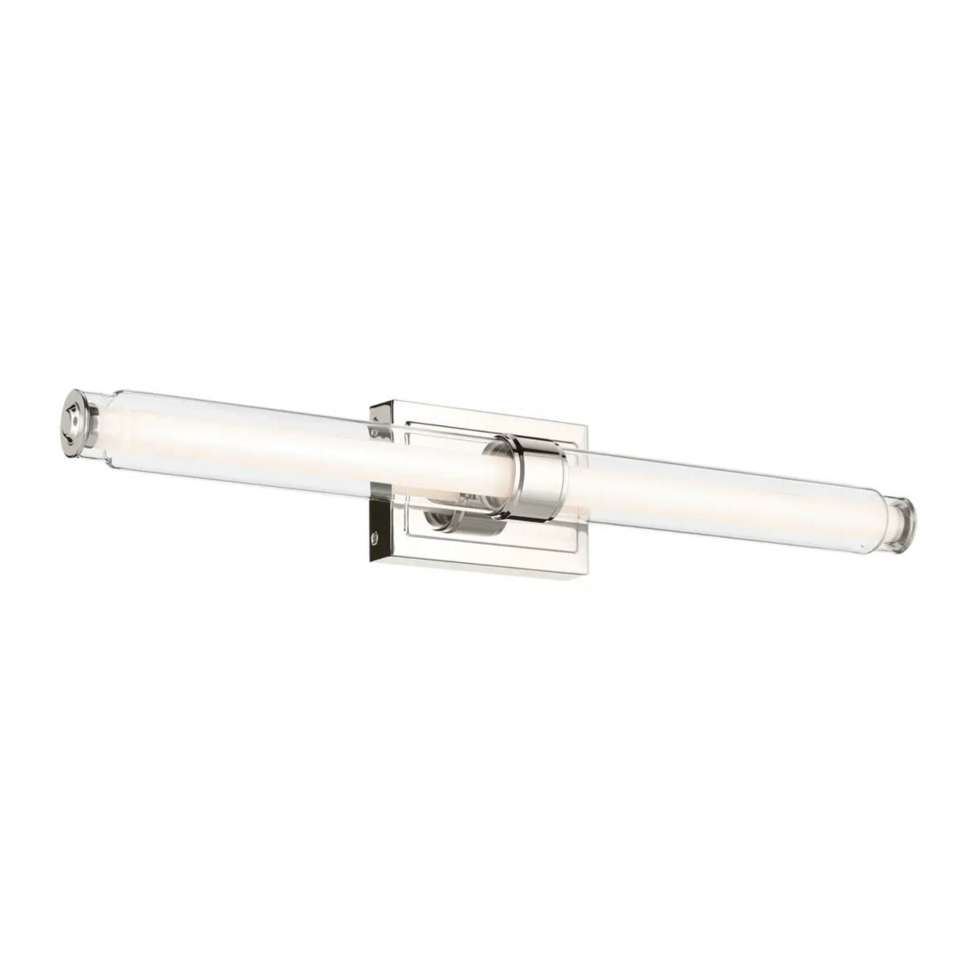 Kichler Lighting - Laurene 31" LED Linear Bath Vanity, Polished Nickel Finish | Bees Lighting