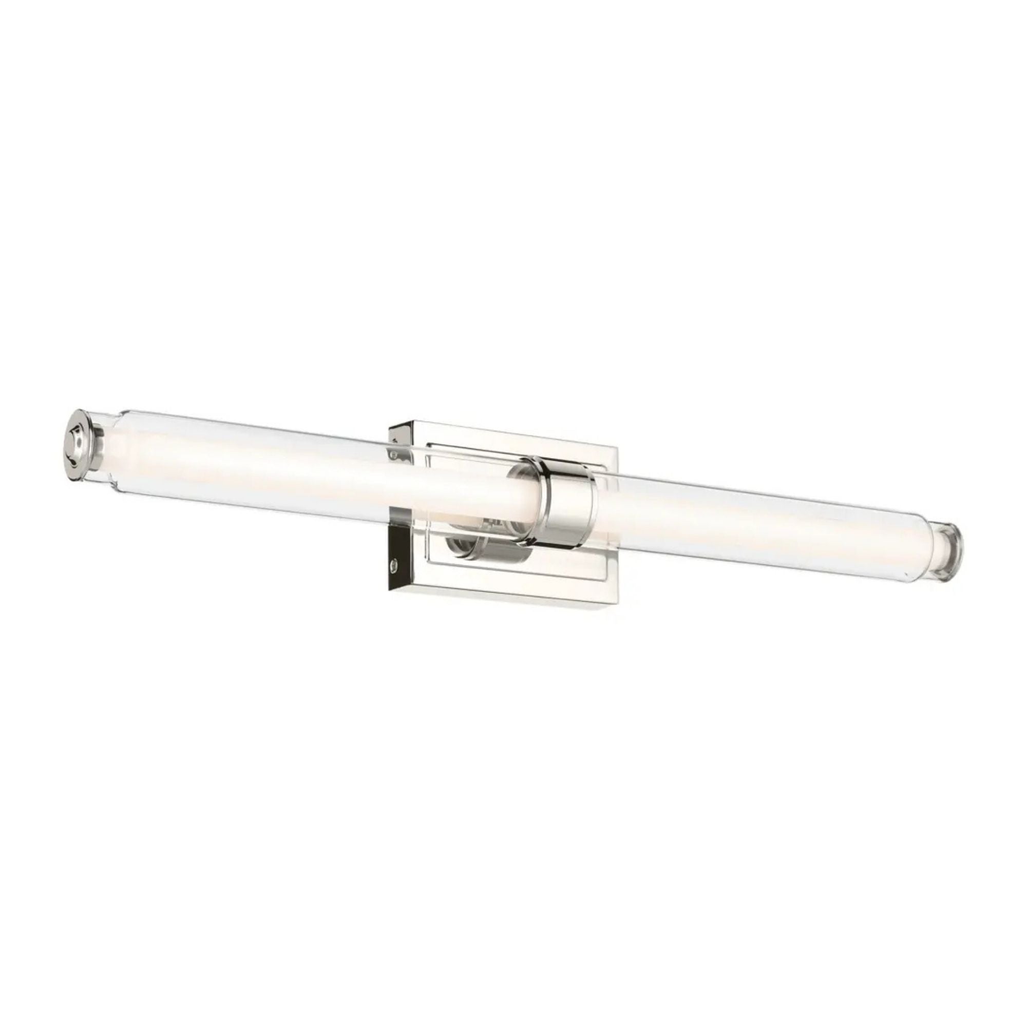 Laurene 31" LED Linear Bath Vanity, Polished Nickel Finish
