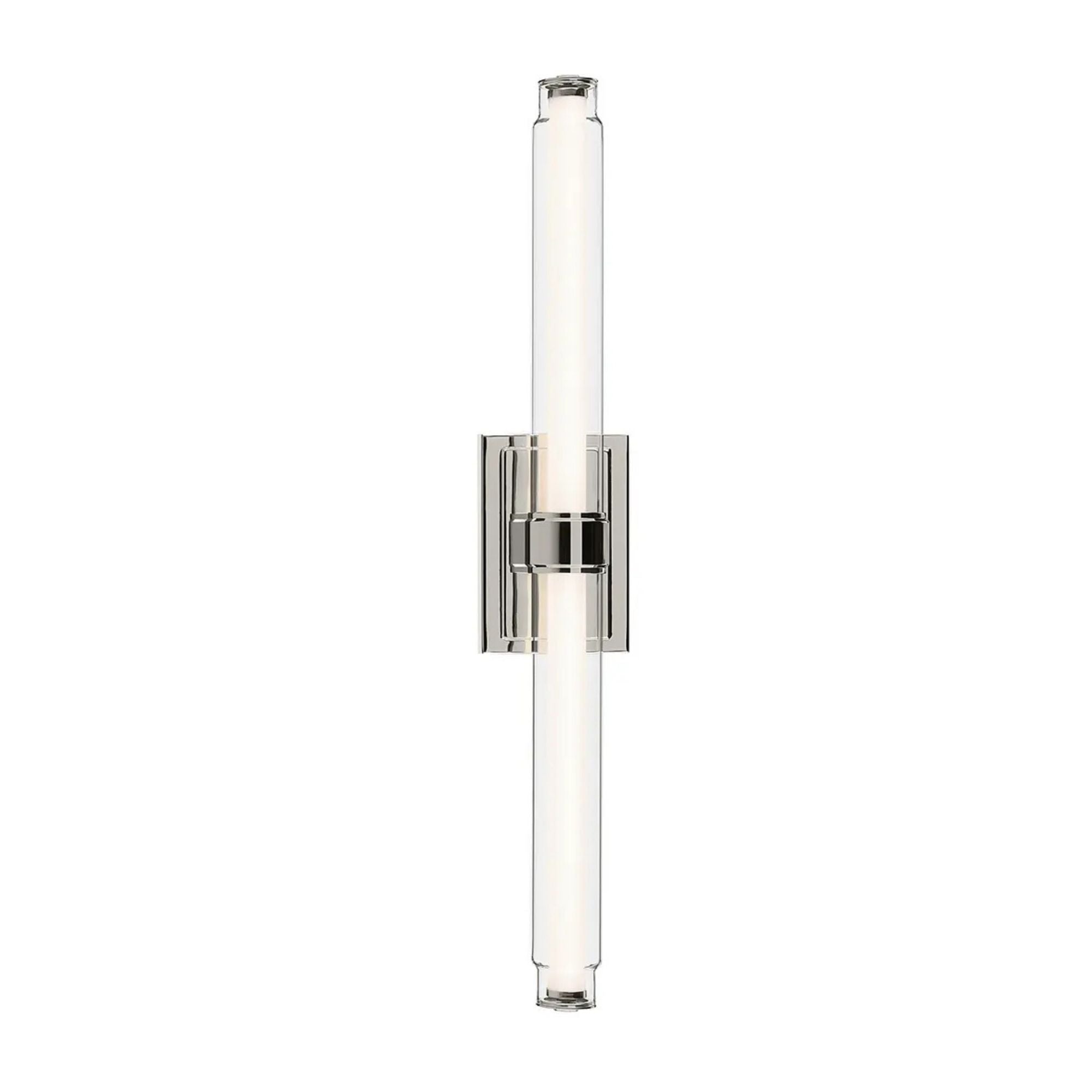 Kichler Lighting - Laurene 31" LED Linear Bath Vanity, Polished Nickel Finish | Bees Lighting