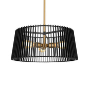 Kichler Lighting - Linara 19" 3-Light Pendant, Black Finish | Bees Lighting