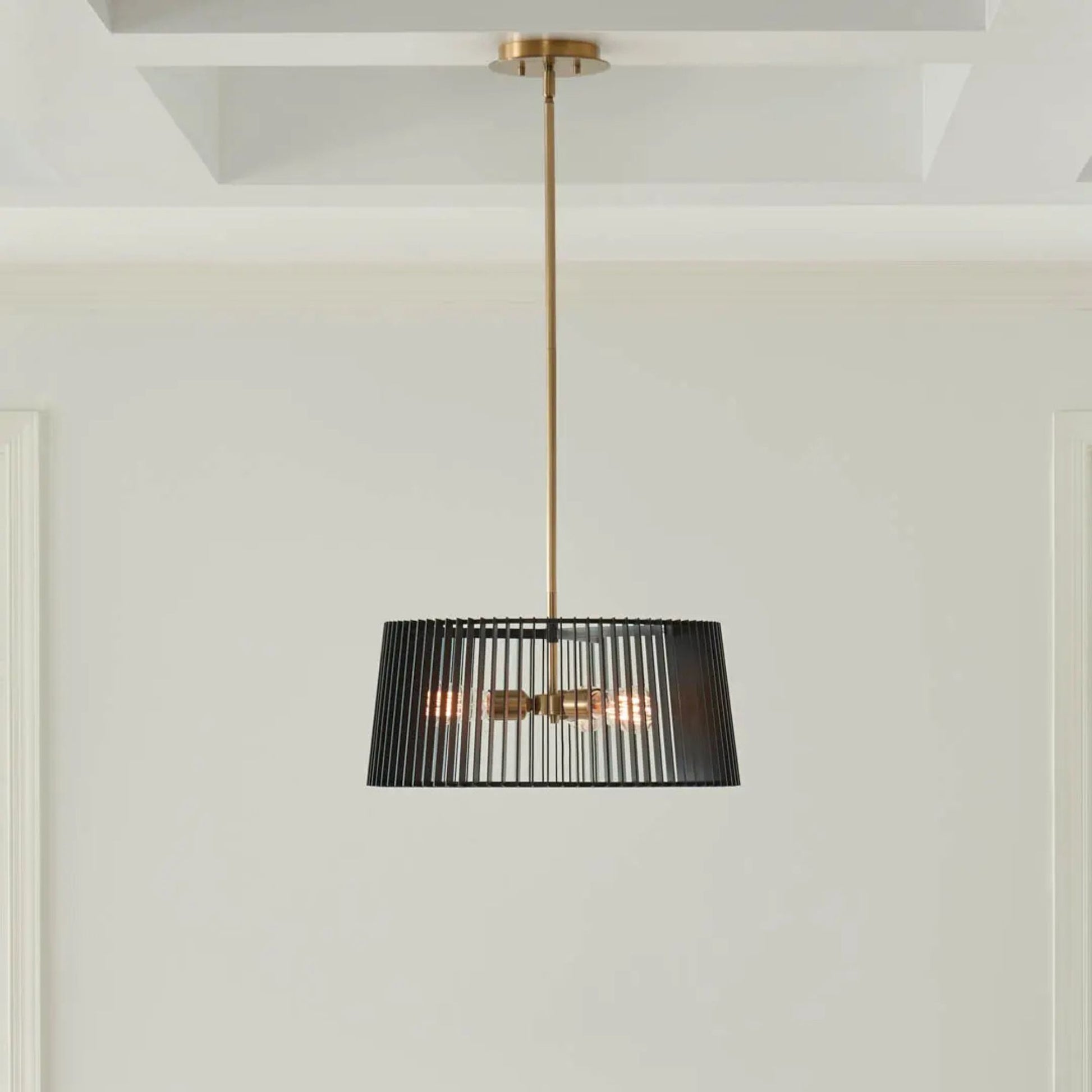 Kichler Lighting - Linara 19" 3-Light Pendant, Black Finish | Bees Lighting