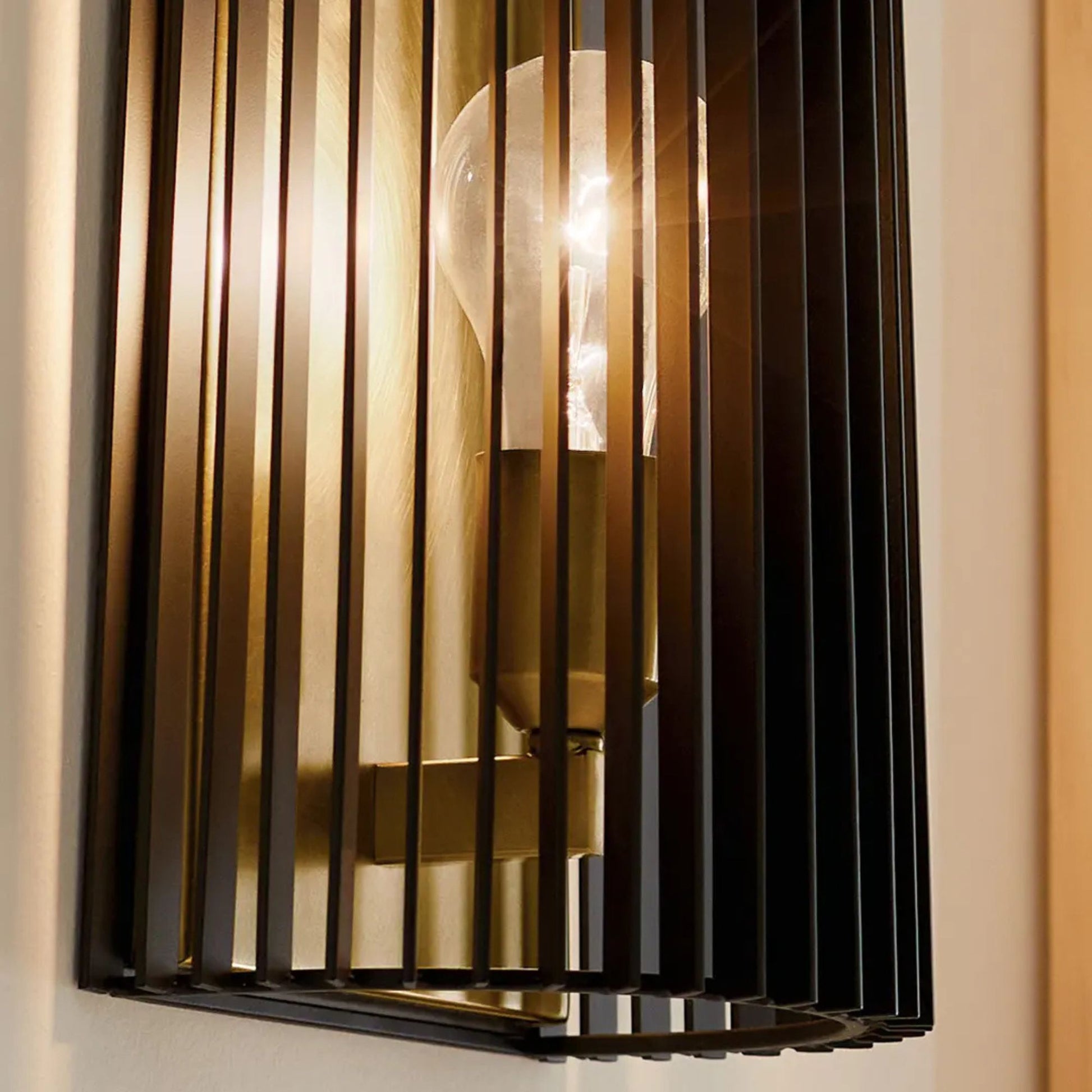 Kichler Lighting - Linara 17" Wall Sconce, Black Finish | Bees Lighting