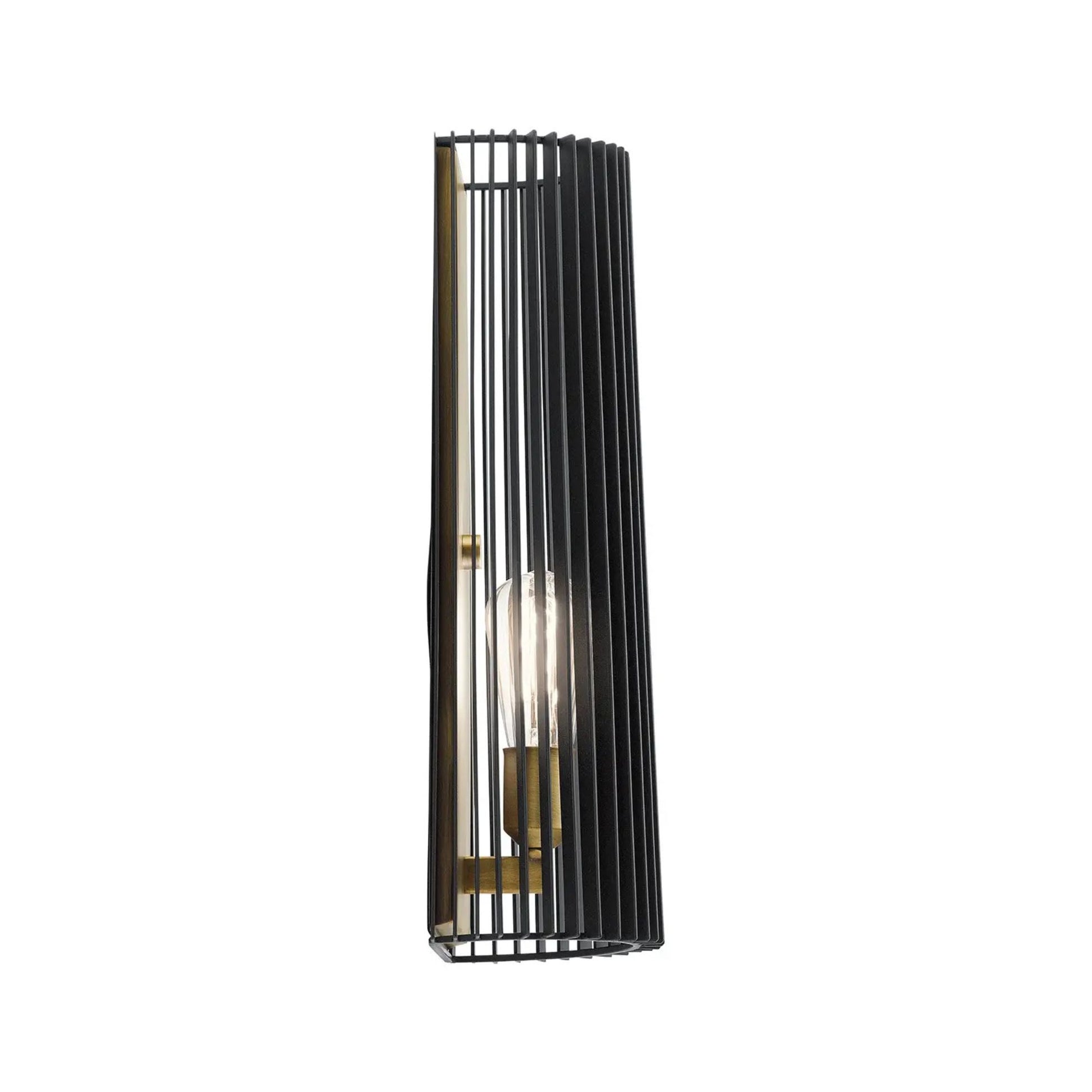 Kichler Lighting - Linara 17" Wall Sconce, Black Finish | Bees Lighting