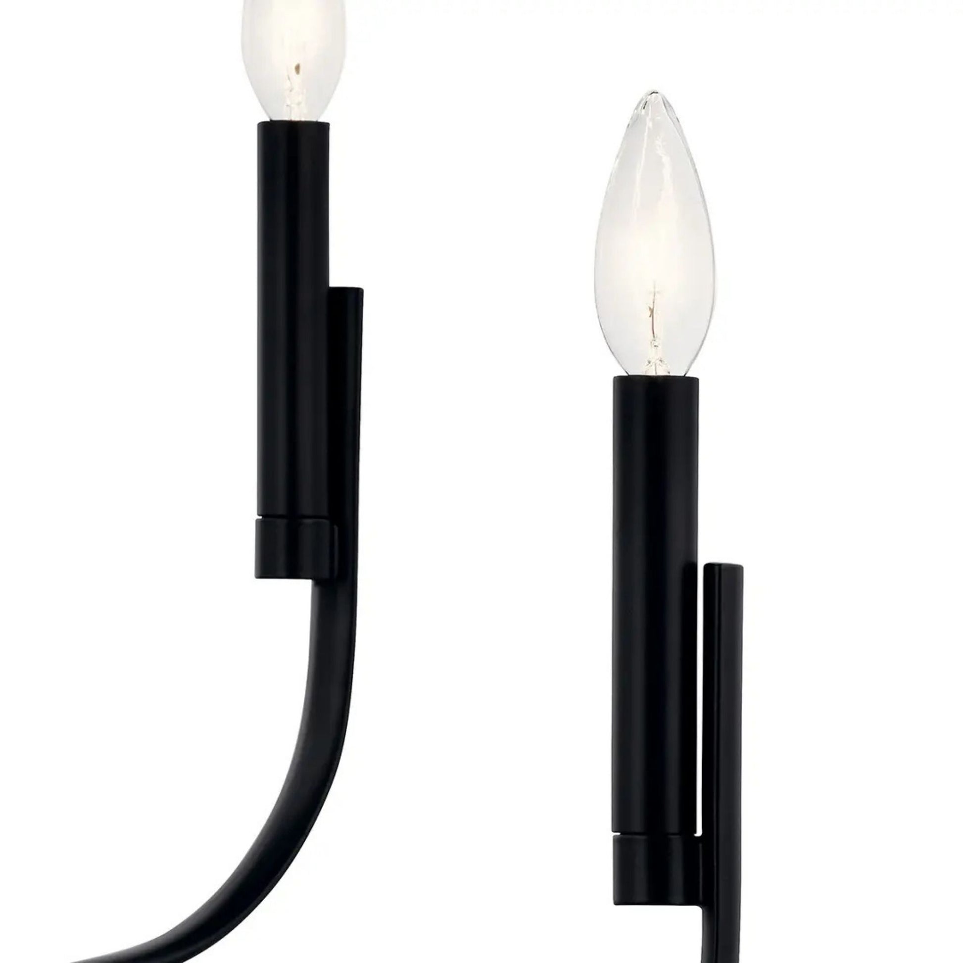 Kichler Lighting - Livadia 47" 6-Light Chandelier, Black Finish | Bees Lighting