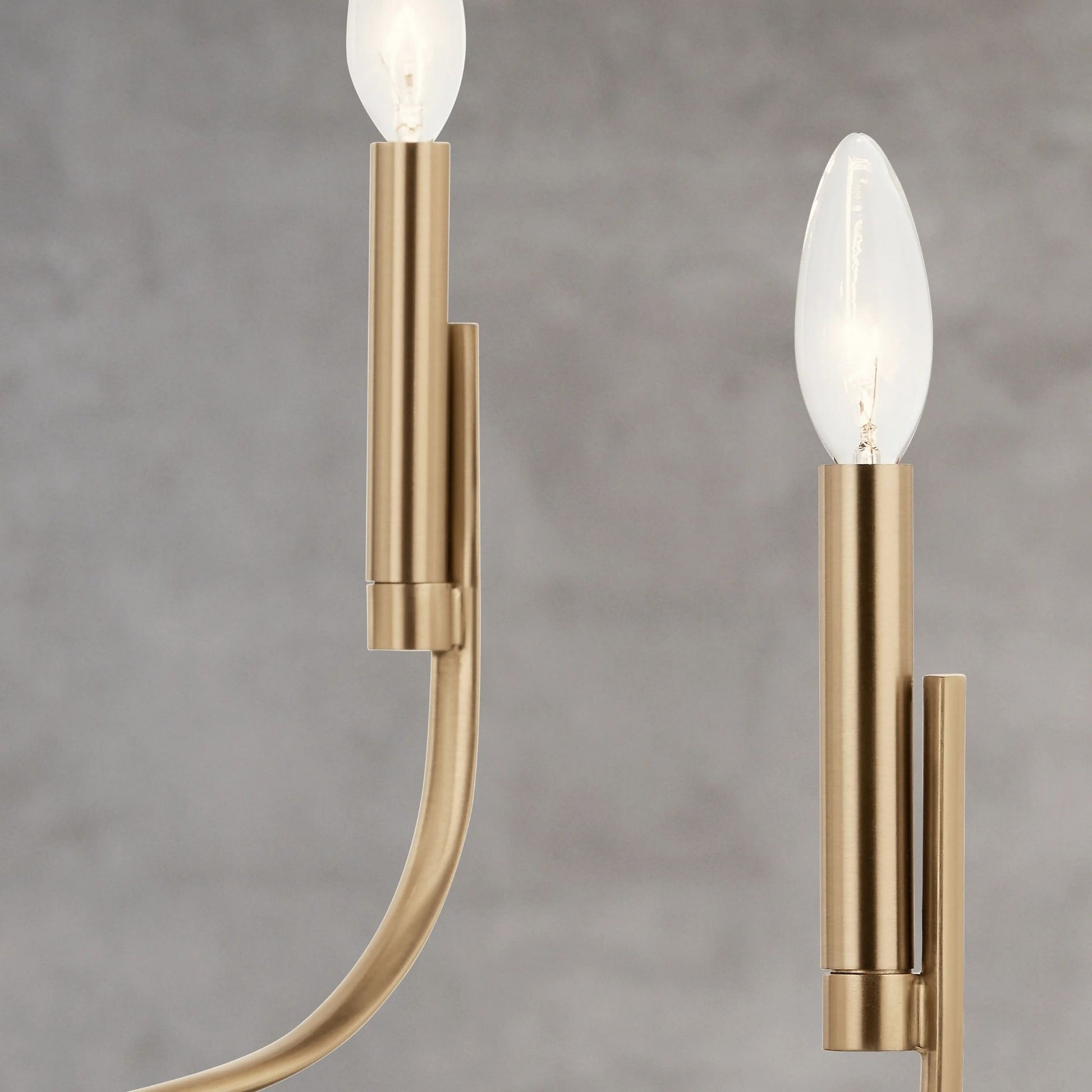 Kichler Lighting - Livadia 47" 6-Light Chandelier, Champagne Bronze Finish | Bees Lighting