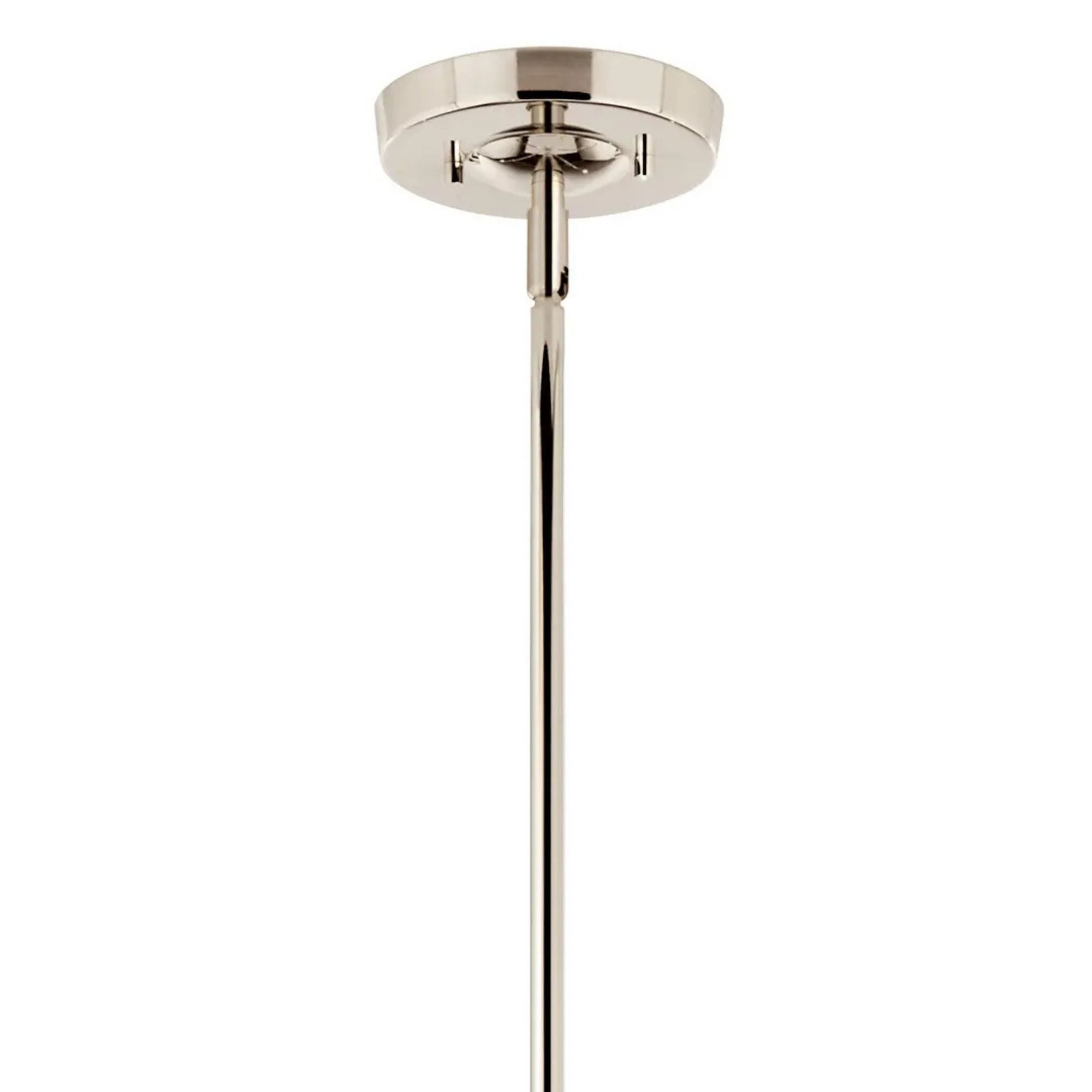 Kichler Lighting - Livadia 47" 6-Light Chandelier, Polished Nickel Finish | Bees Lighting