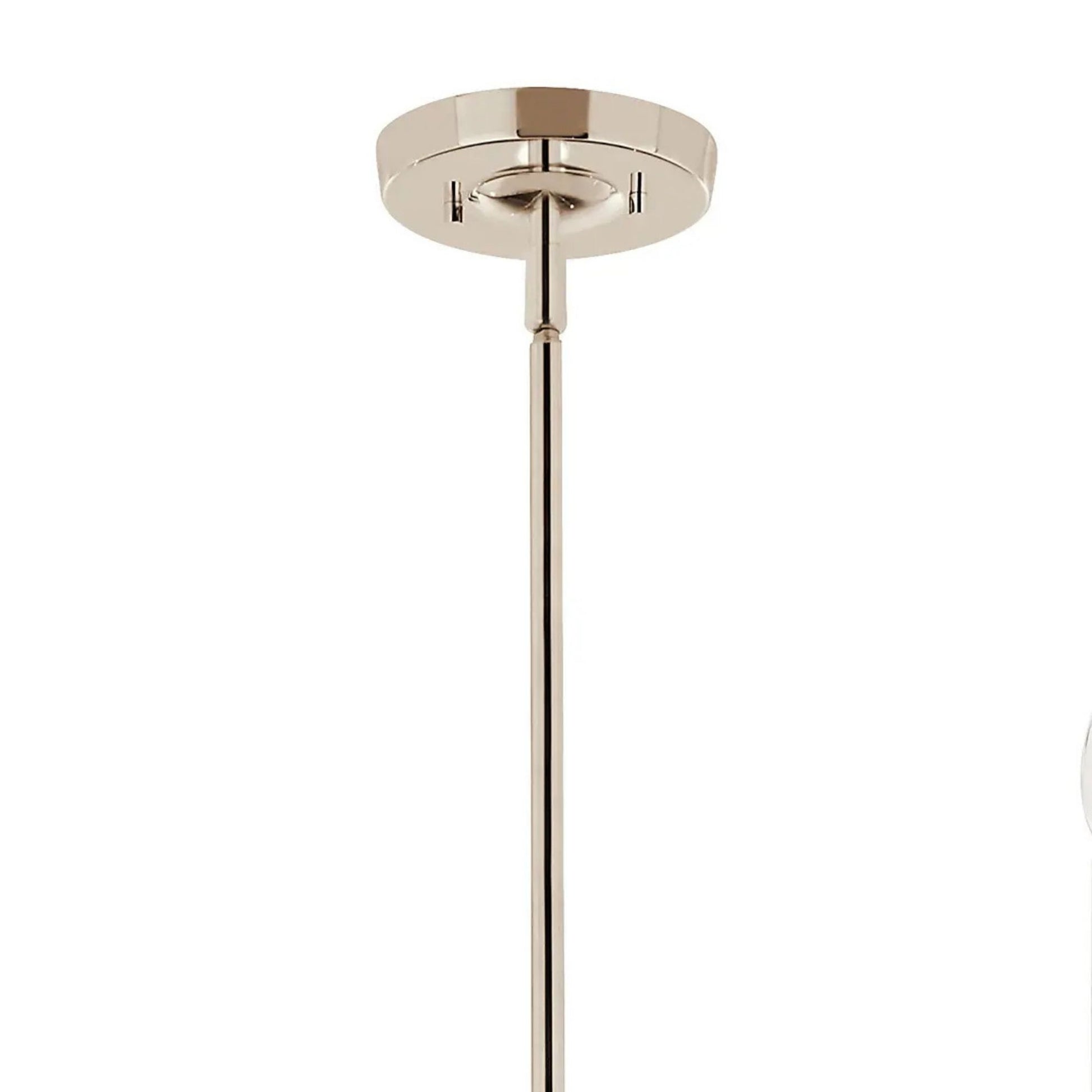 Kichler Lighting - Livadia 48" 8-Light Chandelier, Polished Nickel Finish | Bees Lighting
