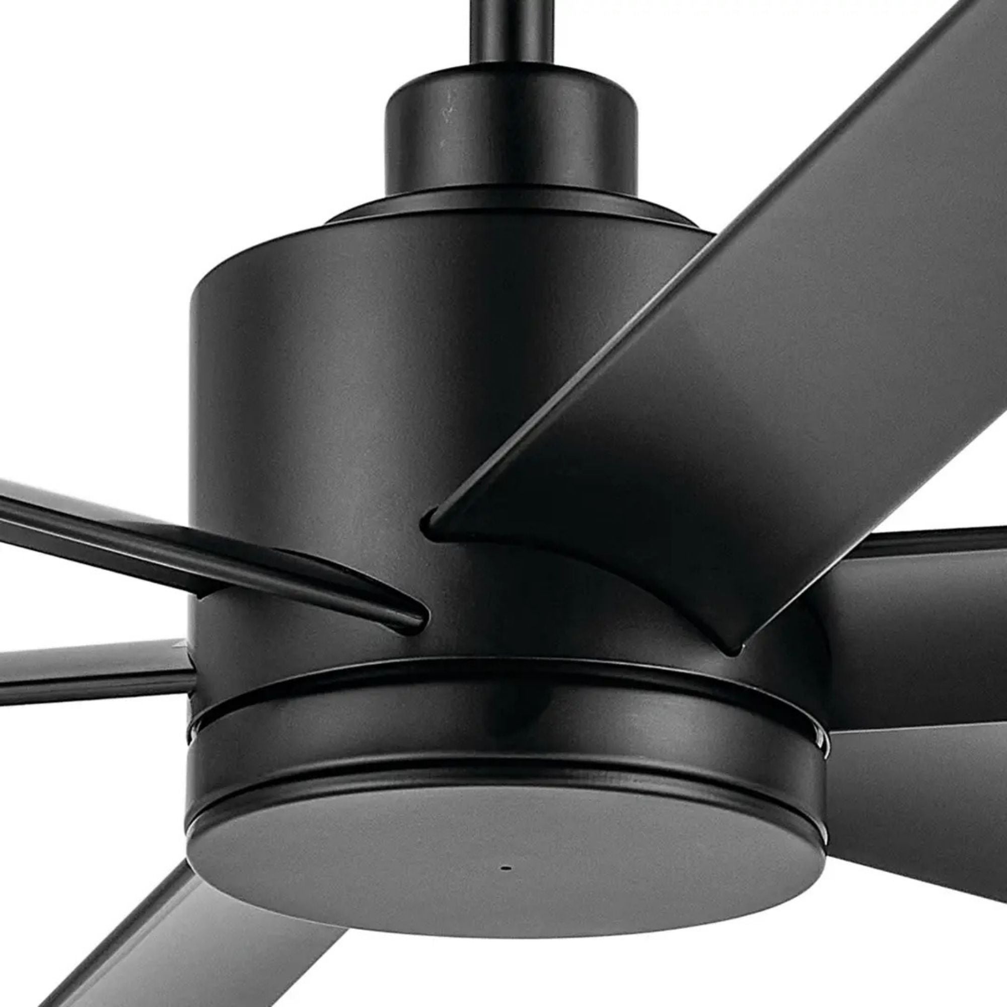 Loa 65" Satin Black LED Selectable CCT Ceiling Fan
