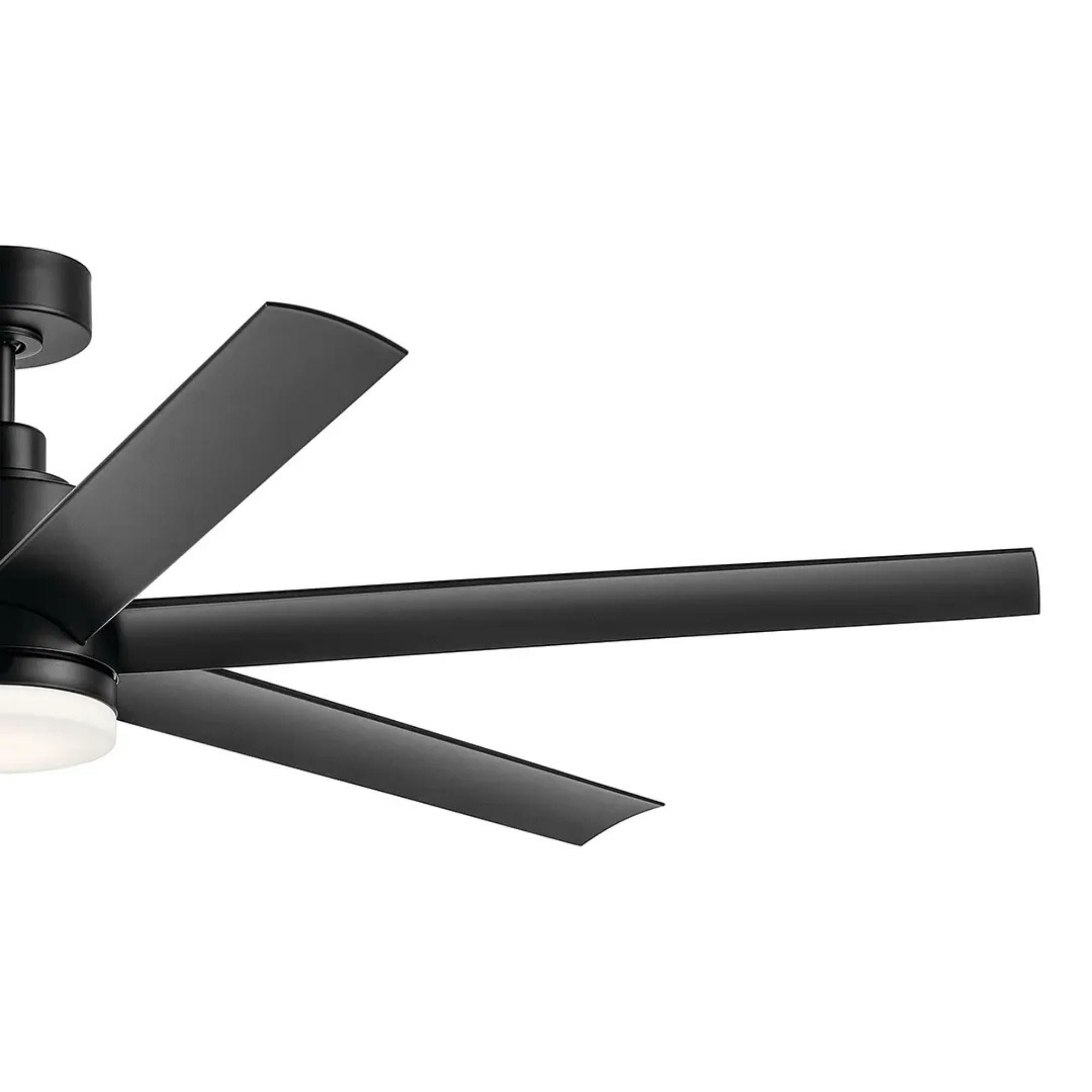 Loa 65" Satin Black LED Selectable CCT Ceiling Fan