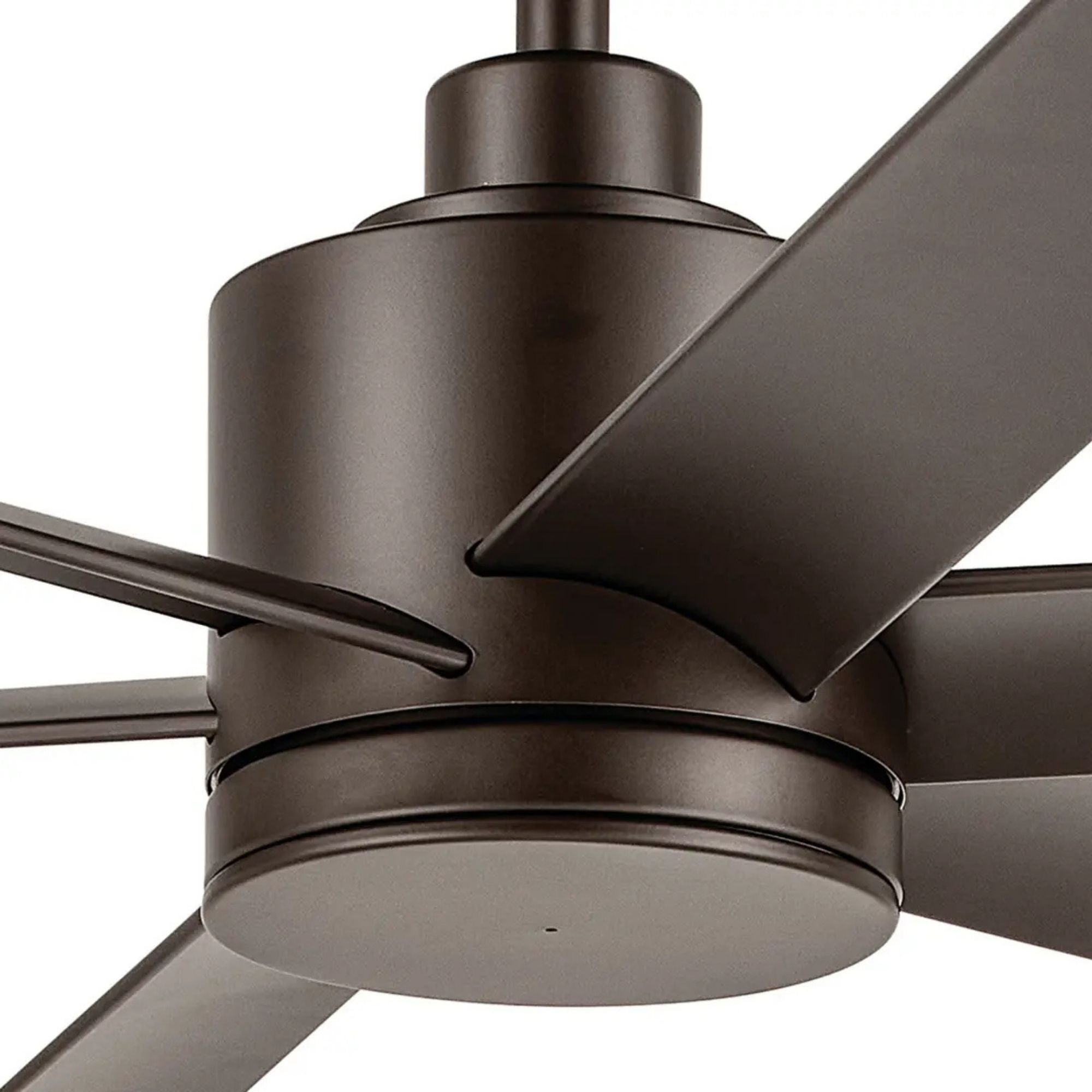 Loa 65" Satin Natural Bronze LED Selectable CCT Ceiling Fan