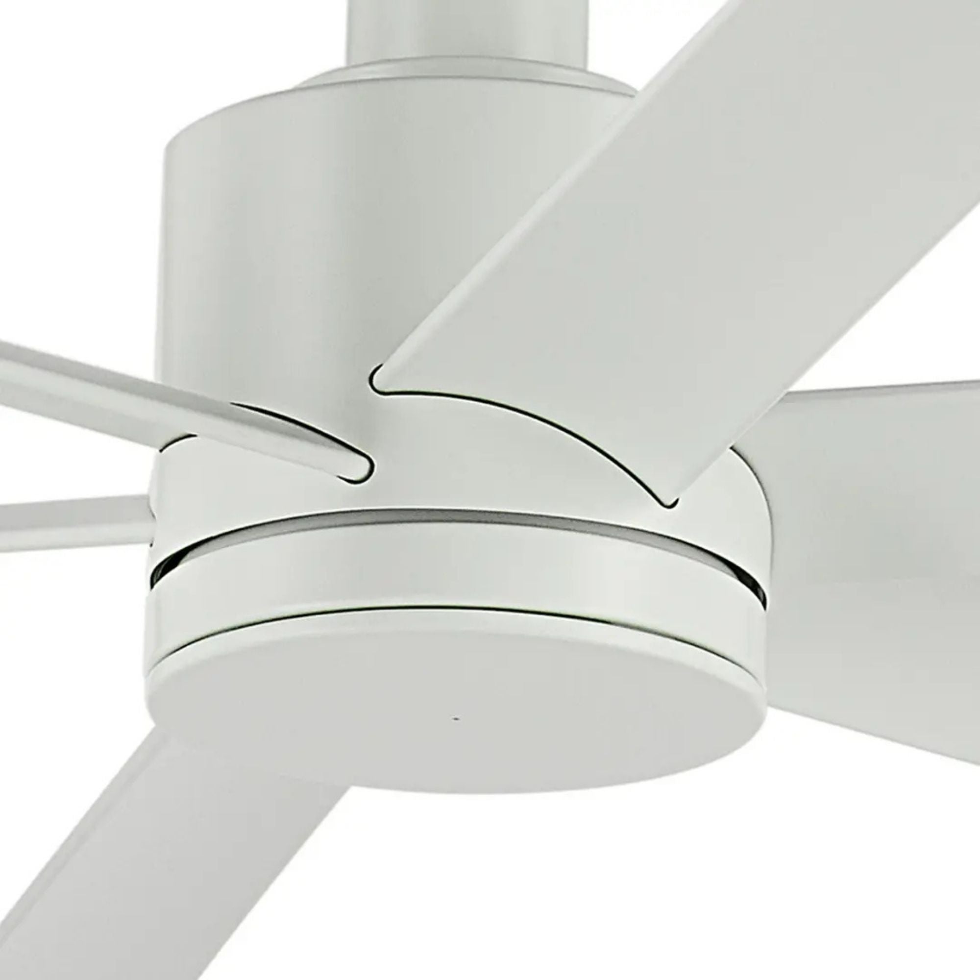 Loa 80" Matte White LED Selectable CCT Ceiling Fan
