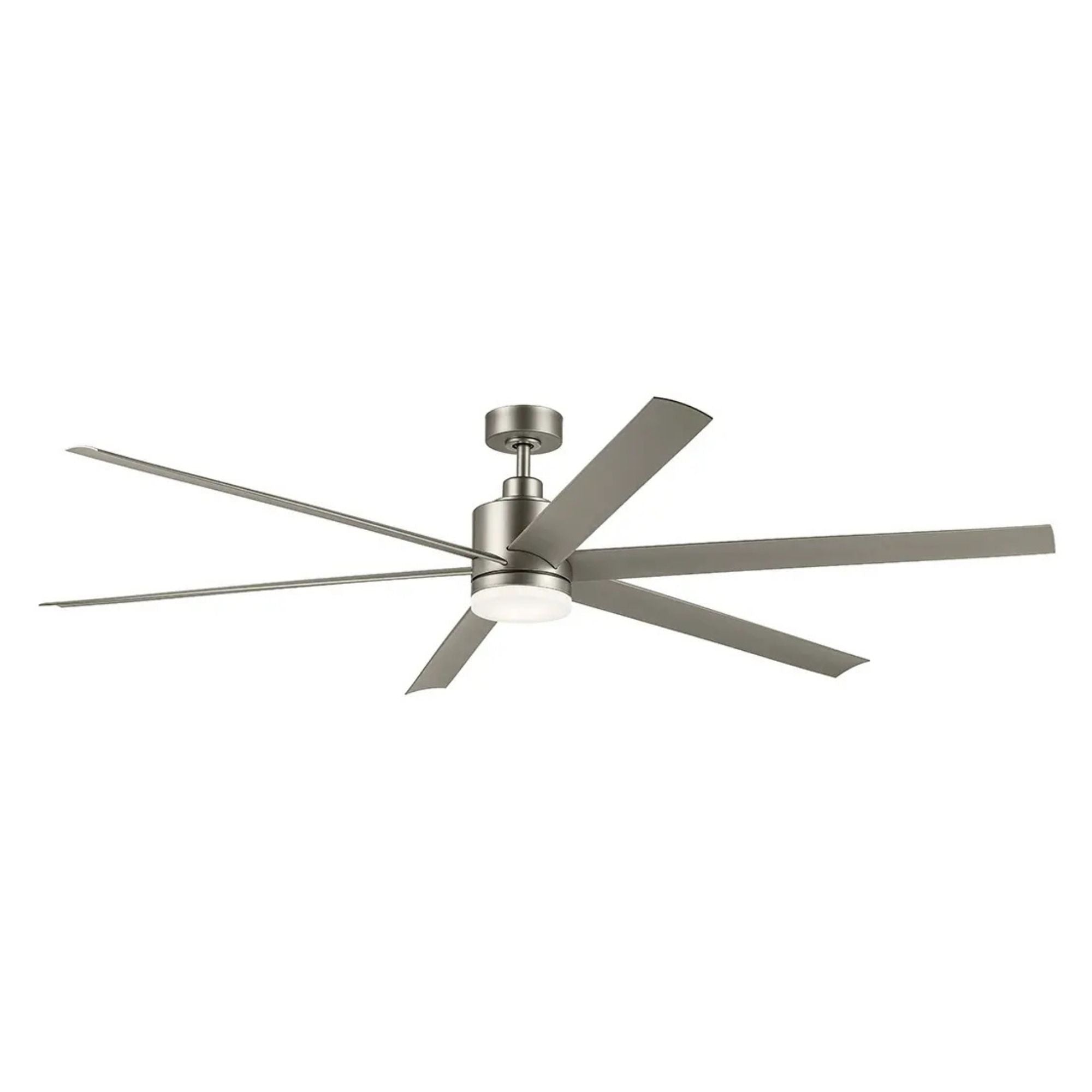 Loa 80" Brushed Nickel LED Selectable CCT Ceiling Fan
