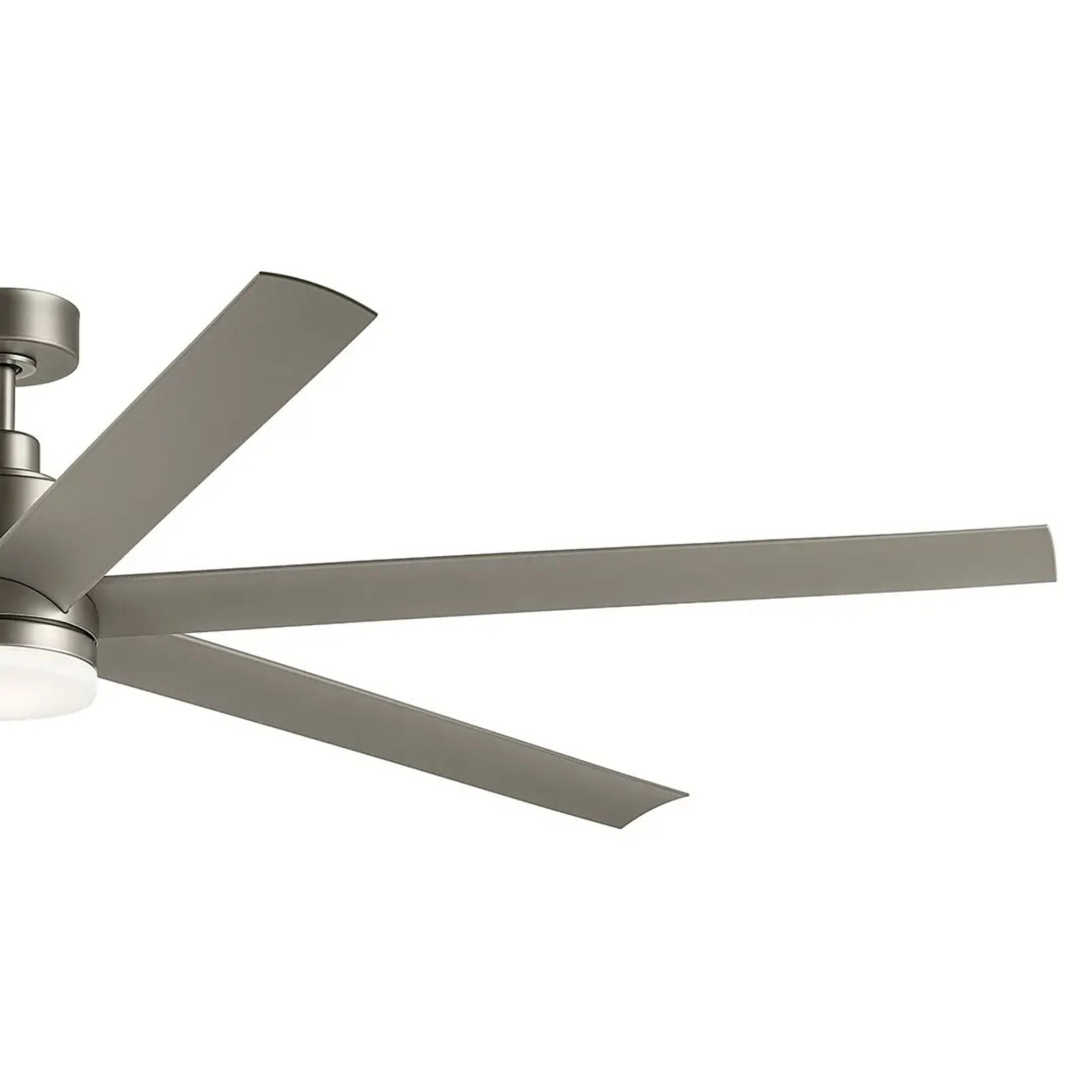 Loa 80" Brushed Nickel LED Selectable CCT Ceiling Fan