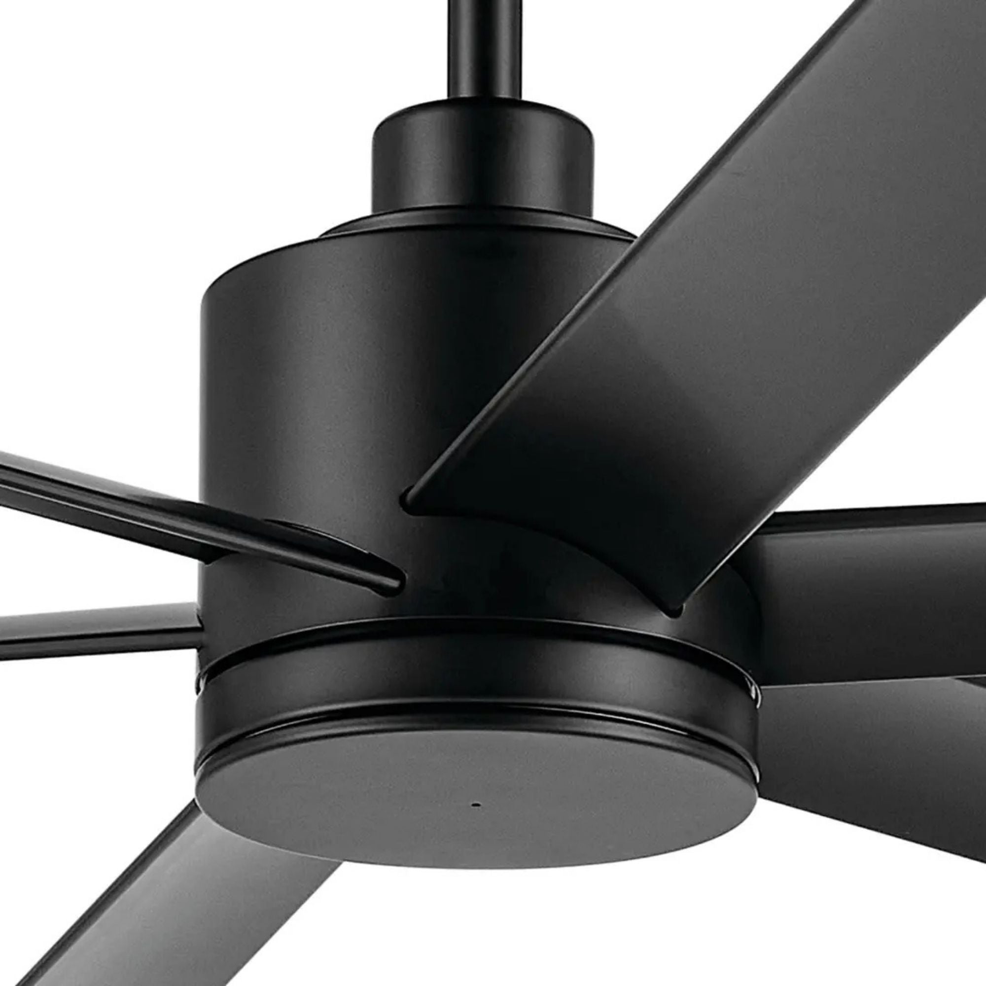 Loa 80" Satin Black LED Selectable CCT Ceiling Fan