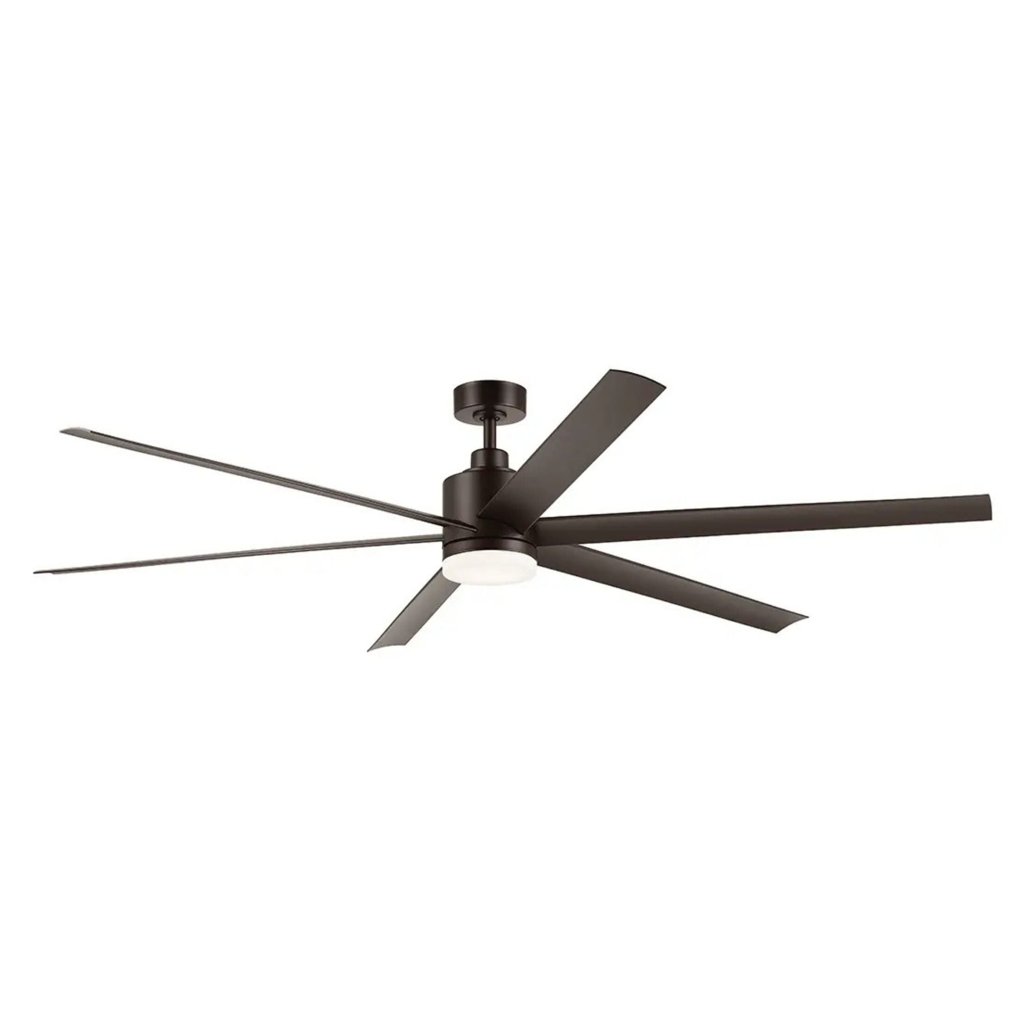Loa 80" Satin Natural Bronze LED Selectable CCT Ceiling Fan