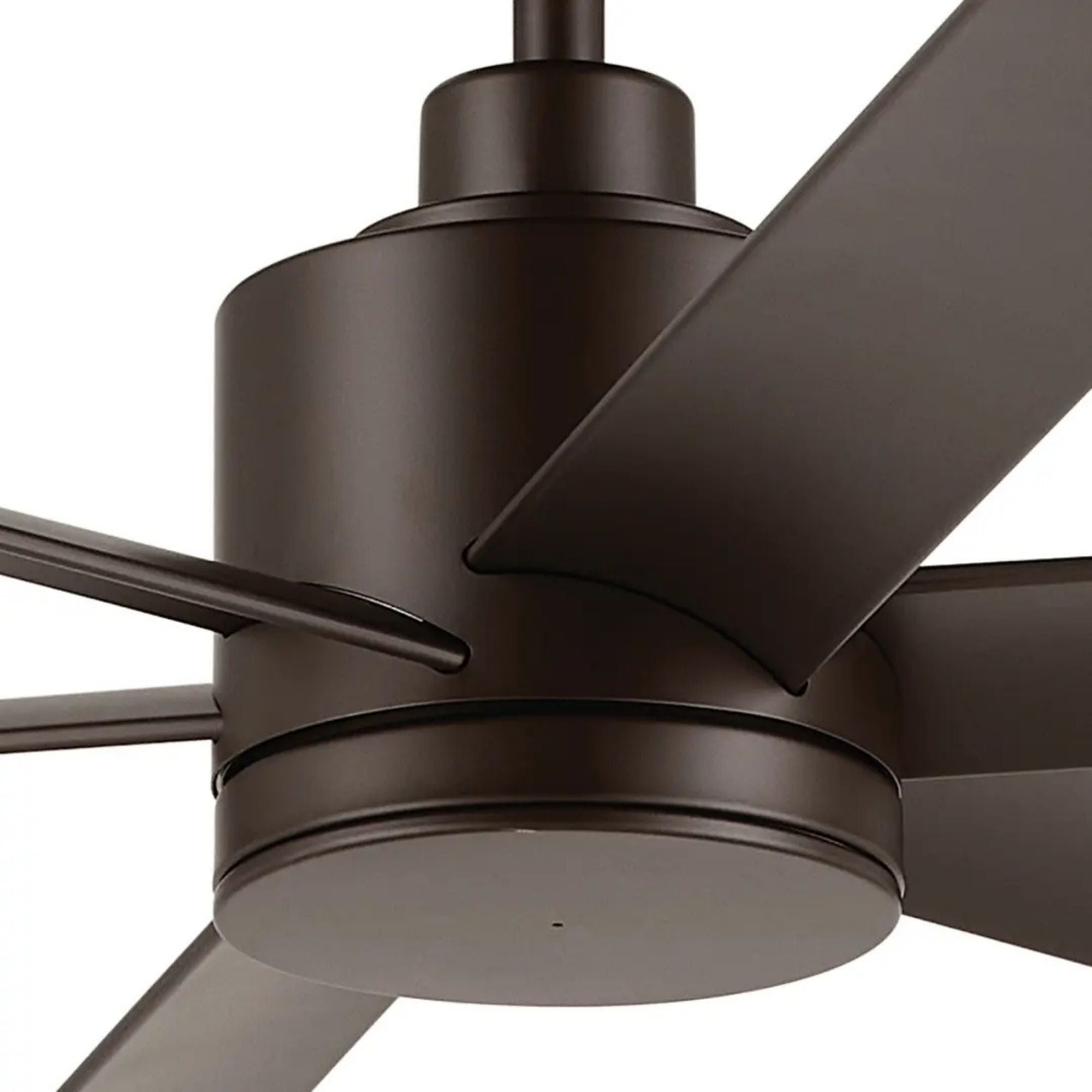 Loa 80" Satin Natural Bronze LED Selectable CCT Ceiling Fan