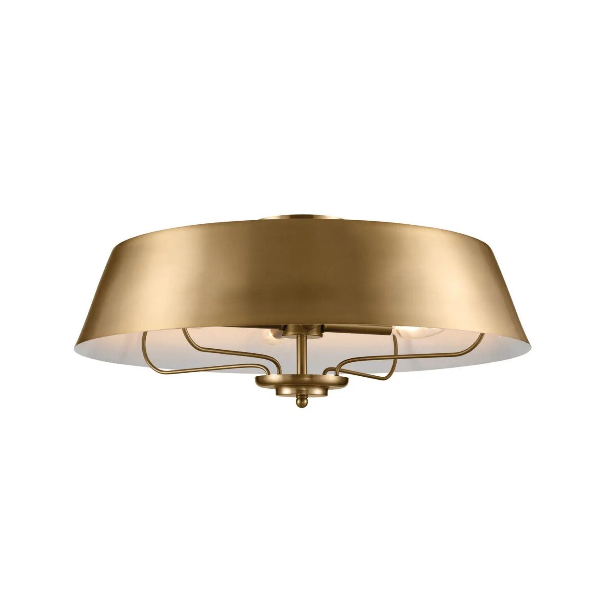 Kichler Luella 22 in. 4-Light Pendant, Brushed Natural Brass