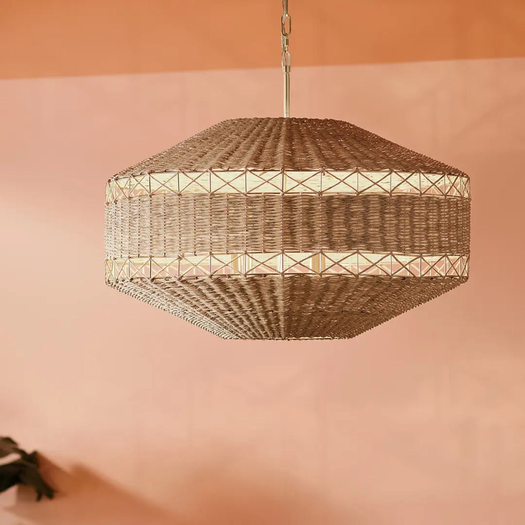 Kichler Lulo 30" 4-Light Pendant, Champagne Bronze Finish