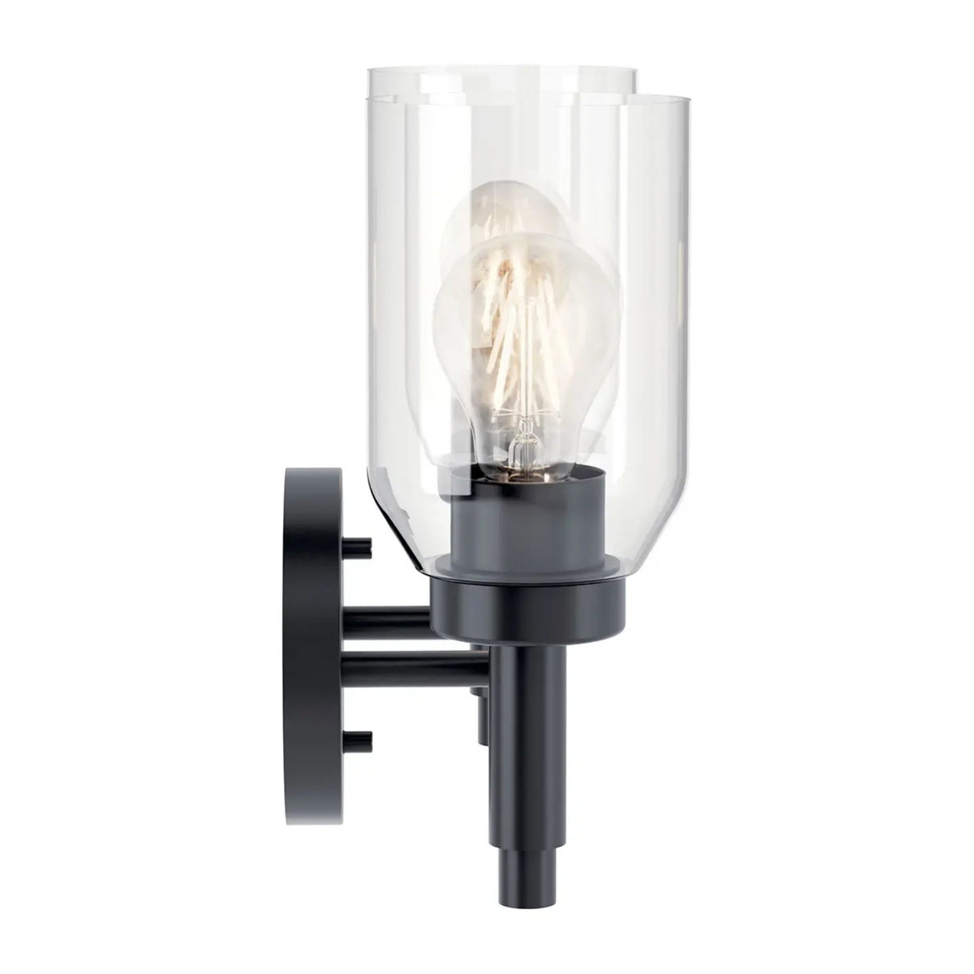 Kichler Lighting - Madden 14" 2-Light Vanity Light, Black Finish | Bees Lighting