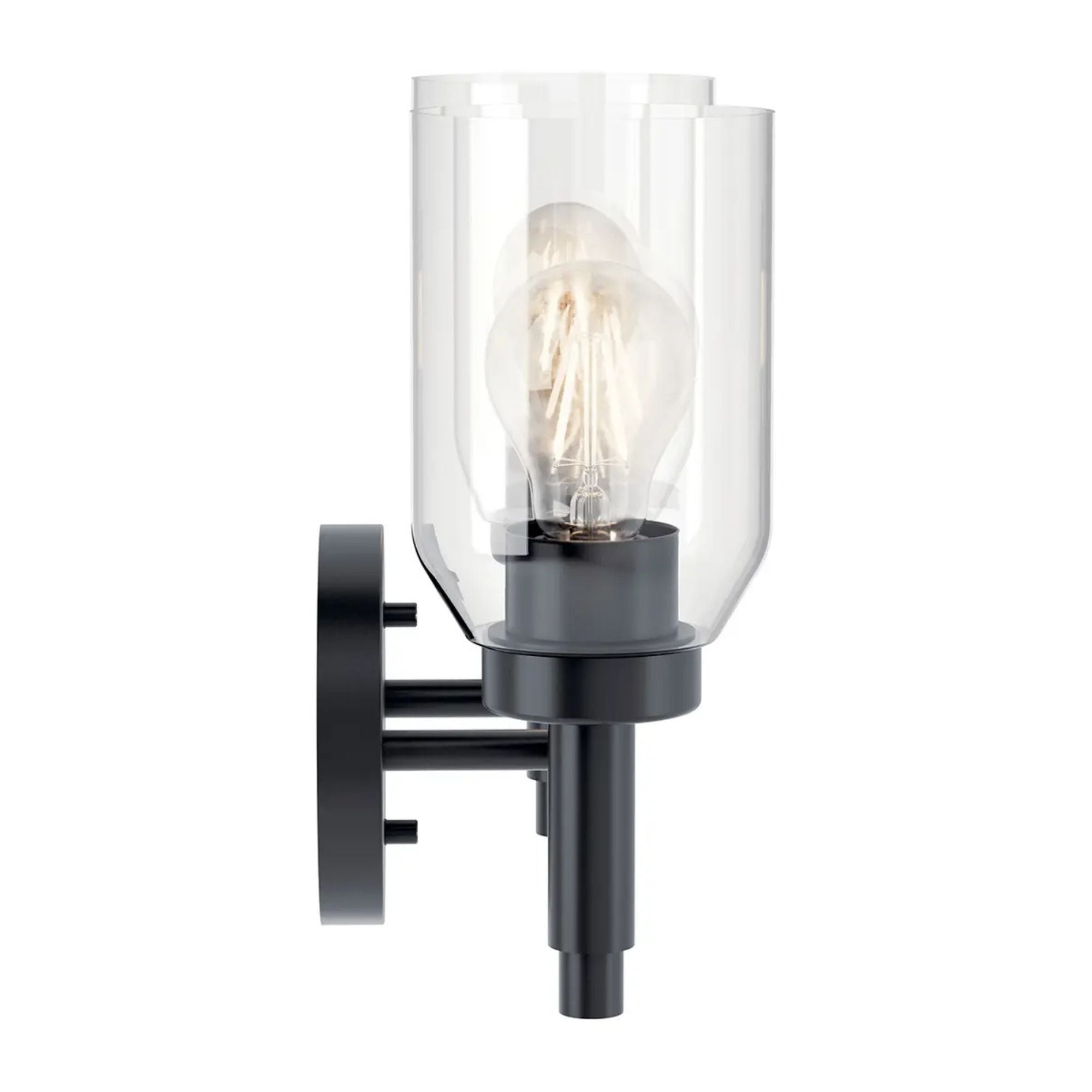 Kichler Lighting - Madden 14" 2-Light Vanity Light, Black Finish | Bees Lighting