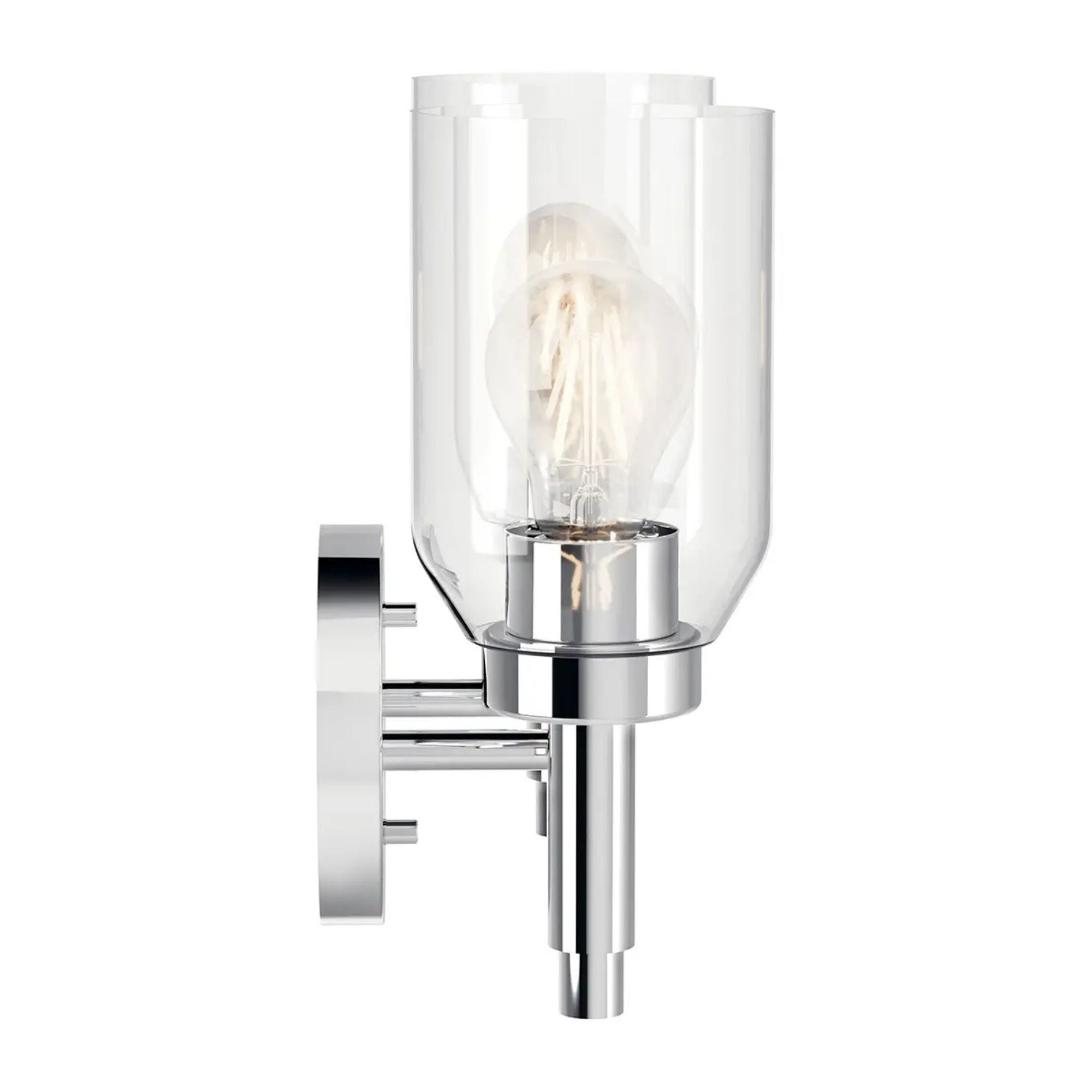 Kichler Lighting - Madden 14" 2-Light Vanity Light, Chrome Finish | Bees Lighting