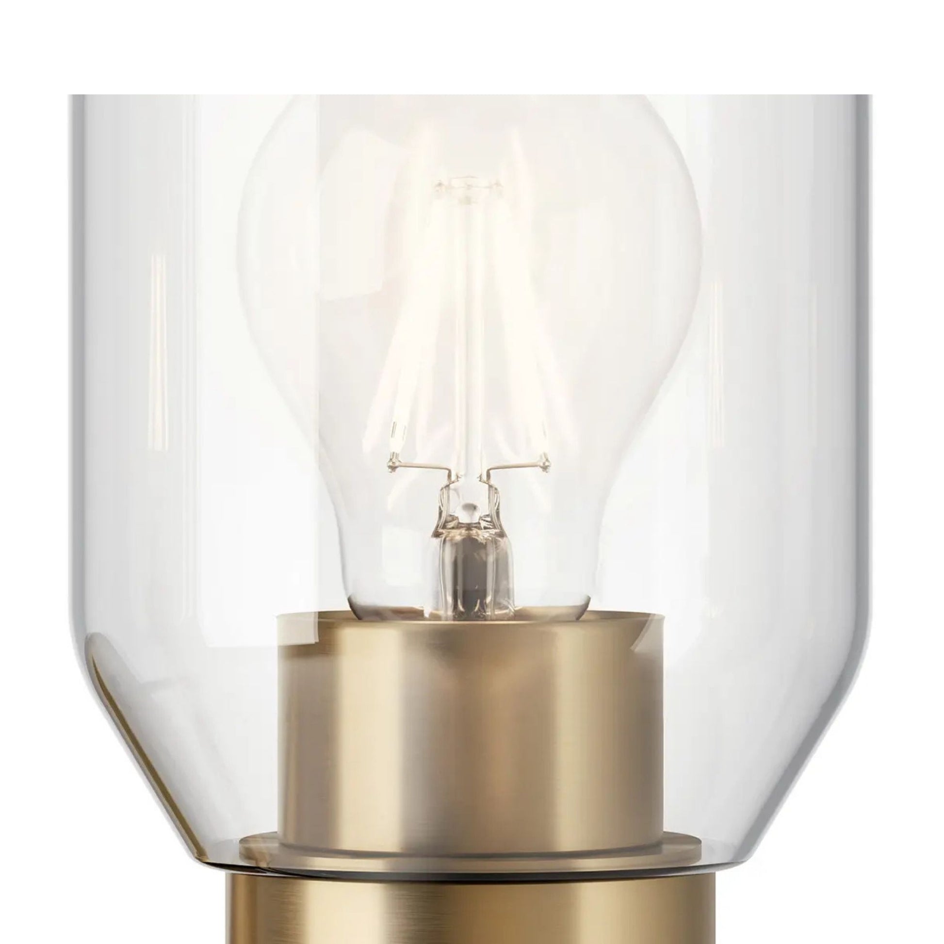 Kichler Lighting - Madden 14" 2-Light Vanity Light, Champagne Bronze Finish | Bees Lighting