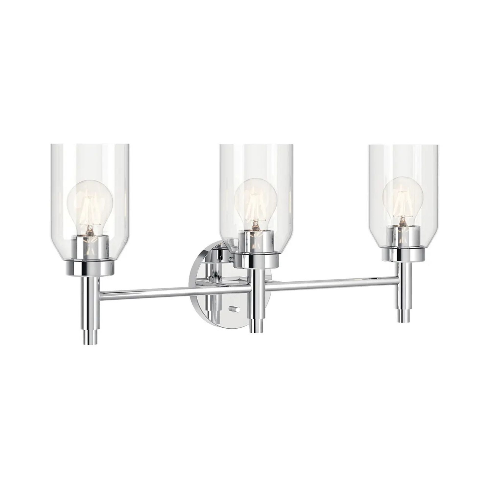 Madden 24" 3-Light Vanity Light, Chrome Finish
