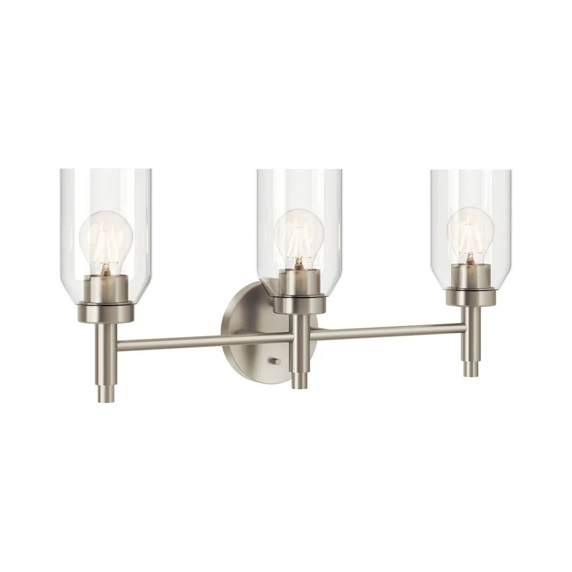Madden 24" 3-Light Vanity Light, Brushed Nickel Finish