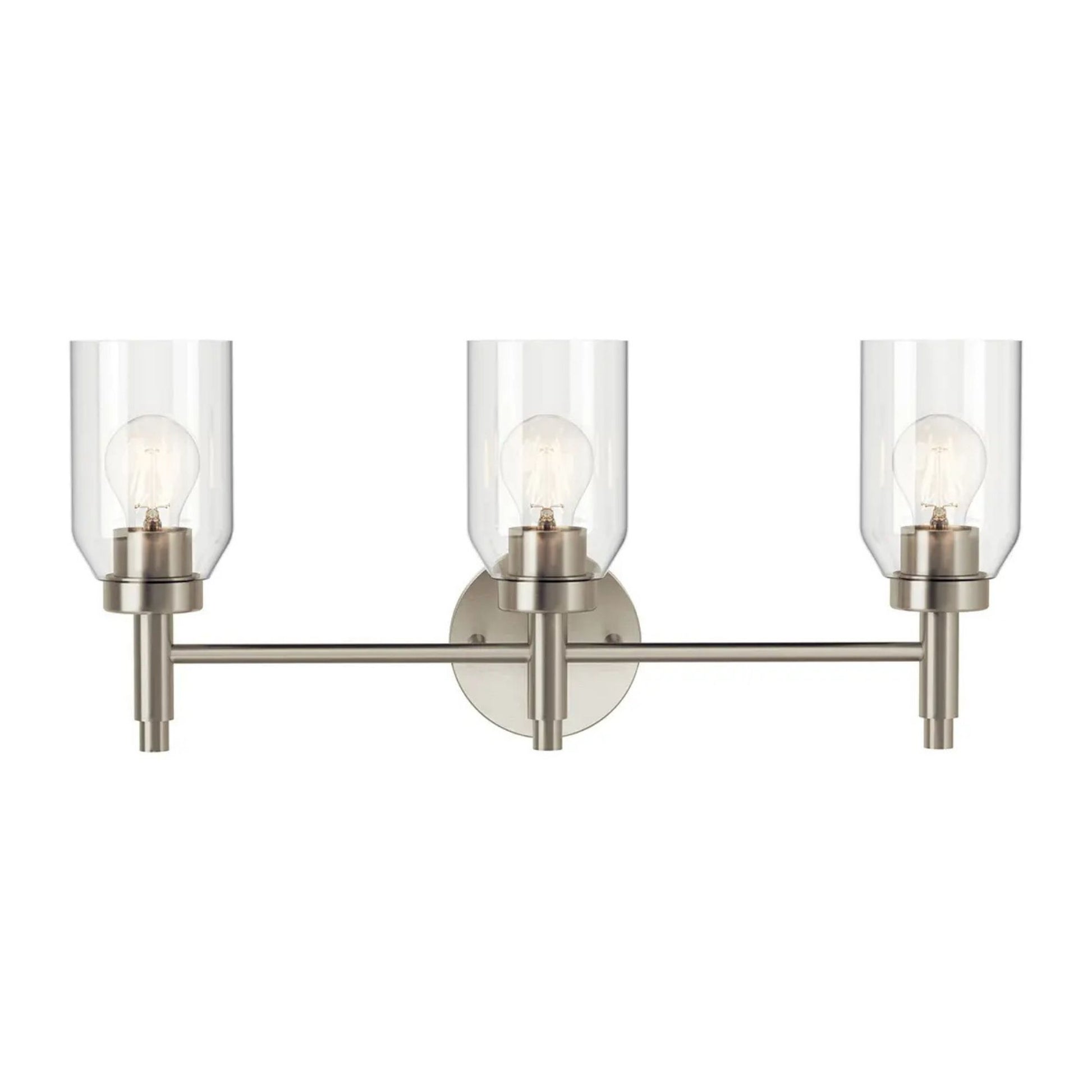 Kichler Lighting - Madden 24" 3-Light Vanity Light, Brushed Nickel Finish | Bees Lighting
