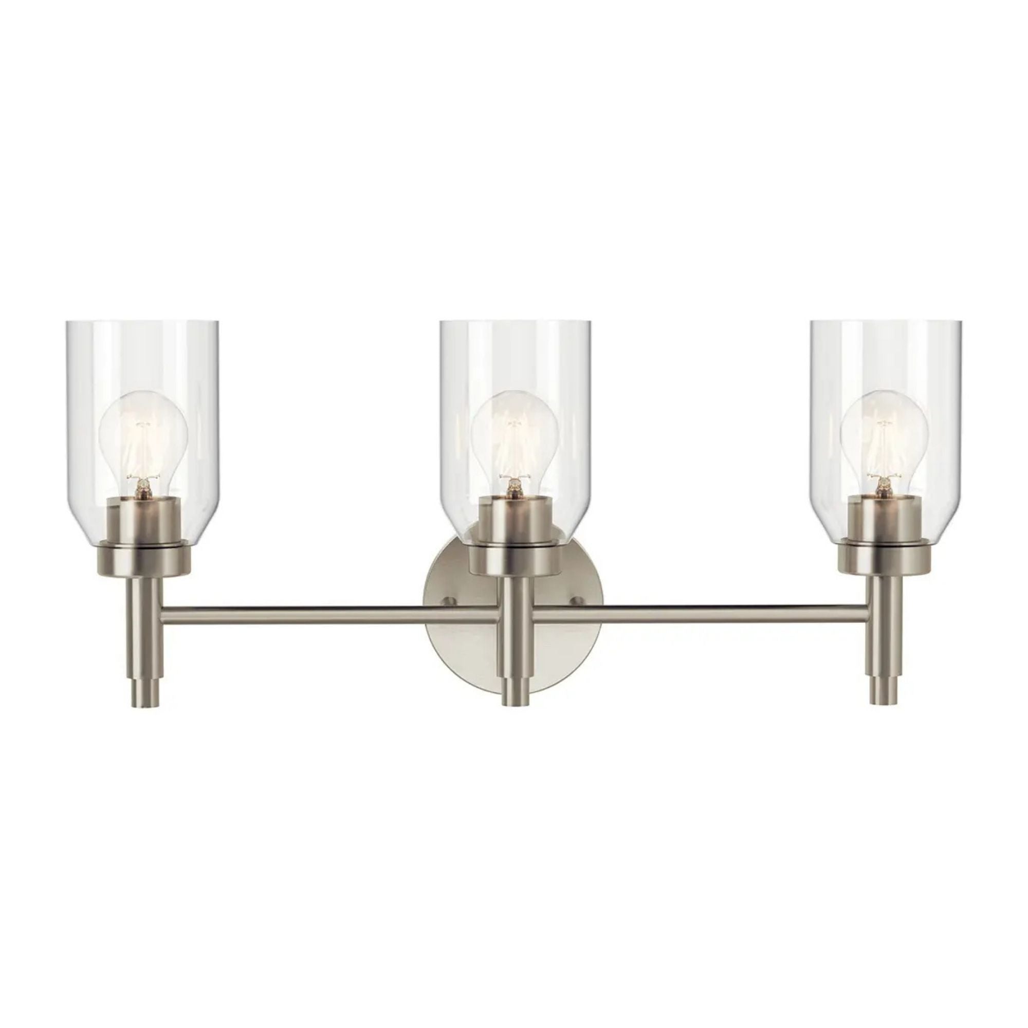 Kichler Lighting - Madden 24" 3-Light Vanity Light, Brushed Nickel Finish | Bees Lighting