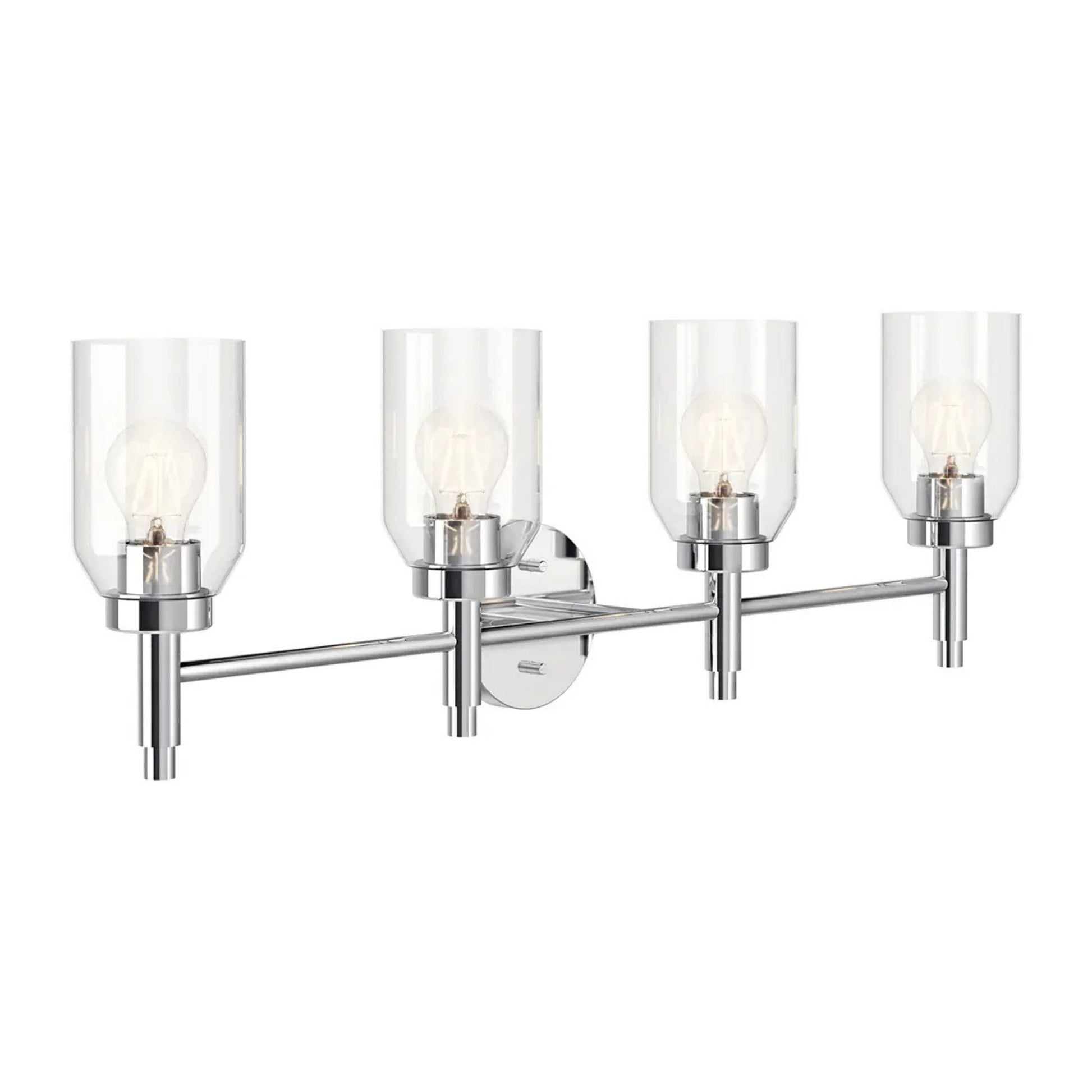 Kichler Lighting - Madden 34" 4-Light Vanity Light, Chrome Finish | Bees Lighting