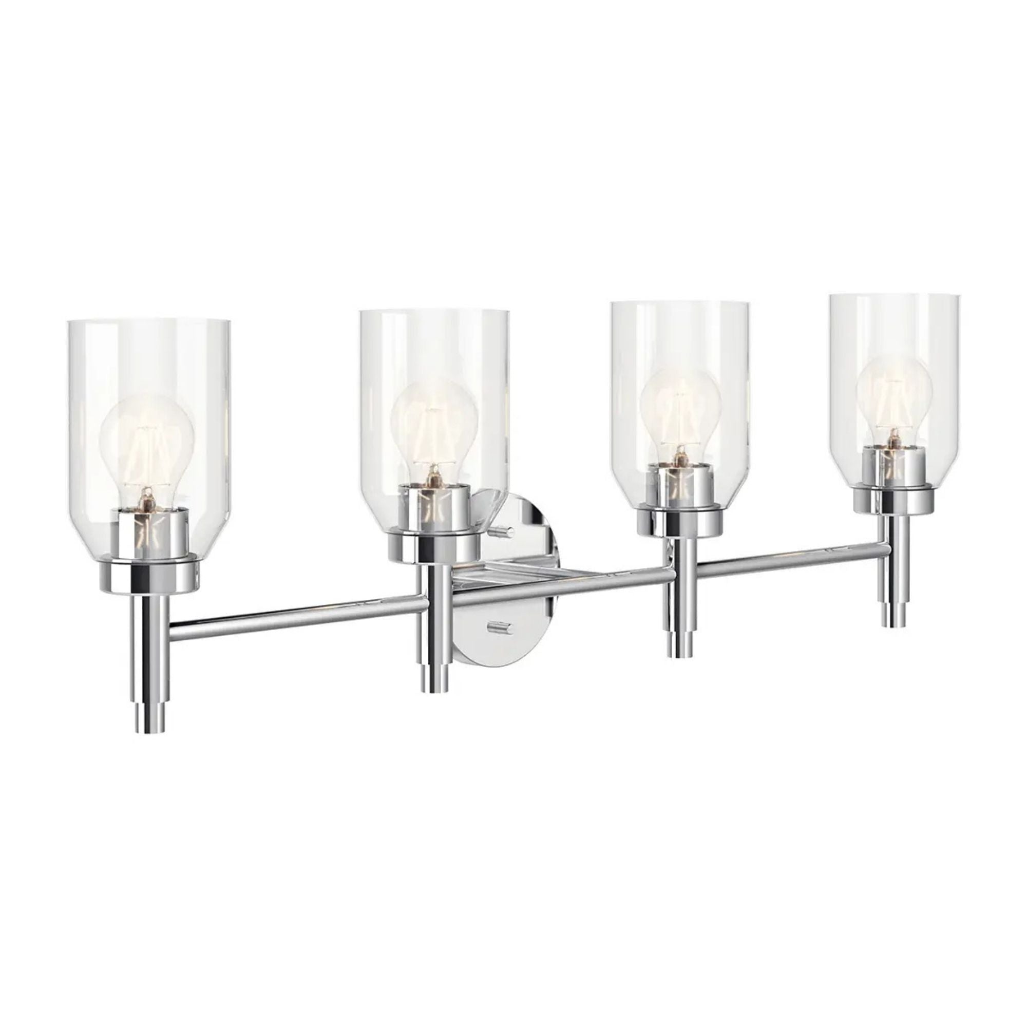 Madden 34" 4-Light Vanity Light, Chrome Finish