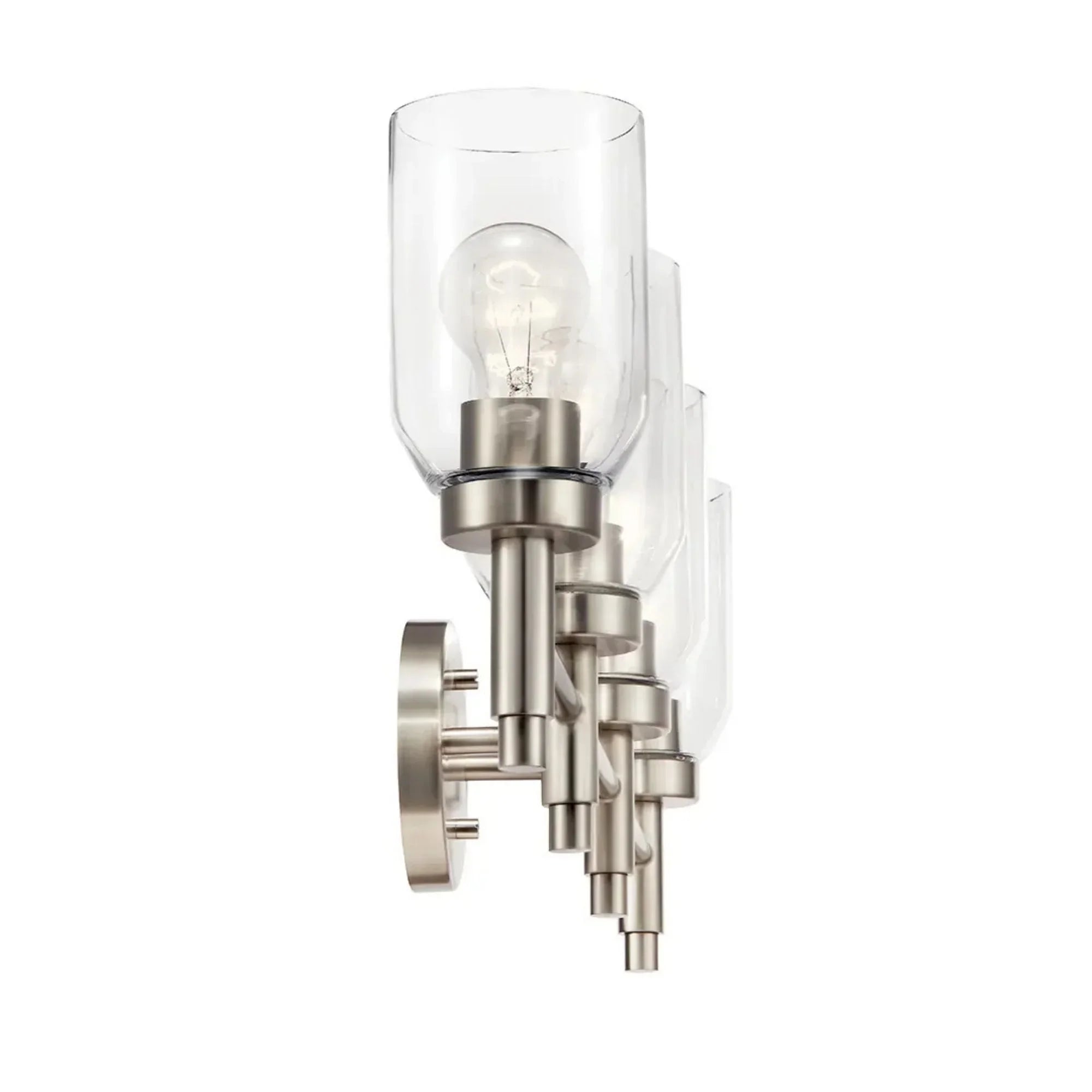 Kichler Lighting - Madden 34" 4-Light Vanity Light, Brushed Nickel Finish | Bees Lighting