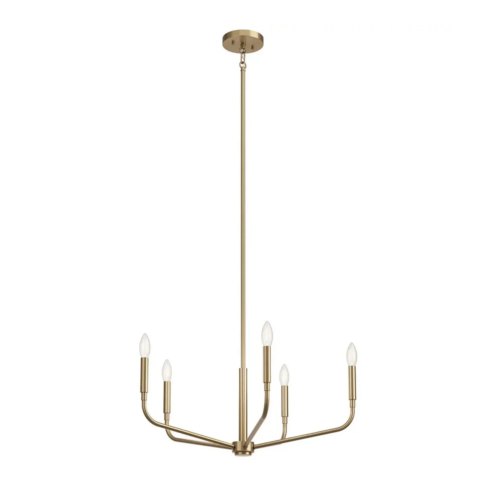 Kichler Lighting - Madden 26" 5-Light Chandelier, Champagne Bronze Finish | Bees Lighting