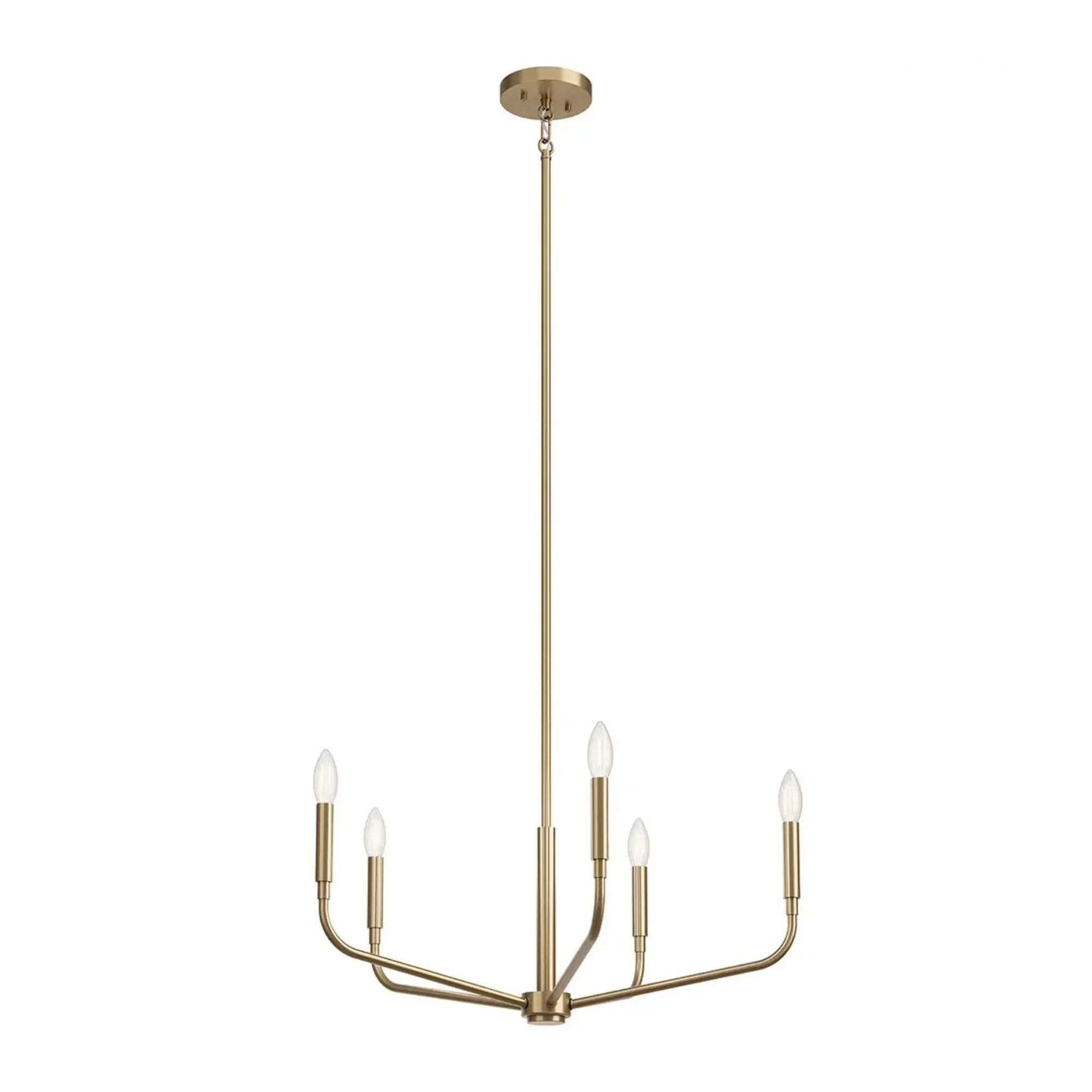 Kichler Lighting - Madden 26" 5-Light Chandelier, Champagne Bronze Finish | Bees Lighting
