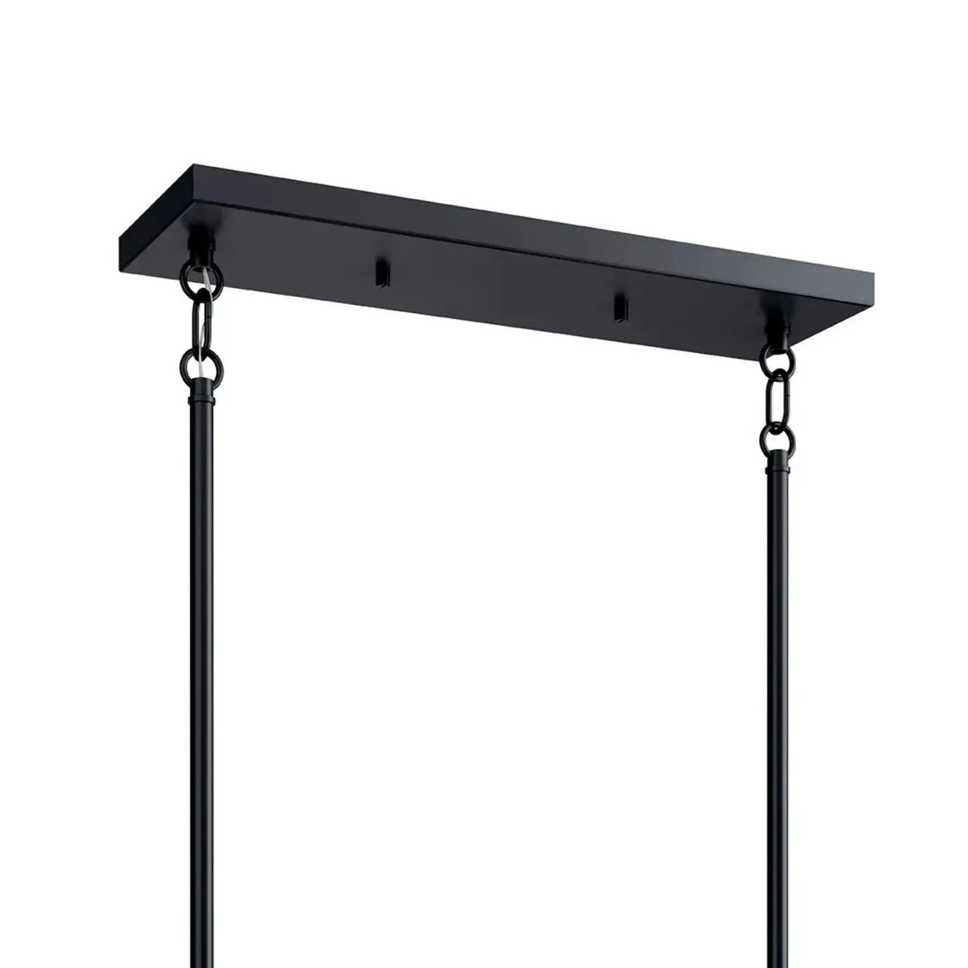 Kichler Lighting - Madden 45" 6-Light Linear Chandelier, Black Finish | Bees Lighting