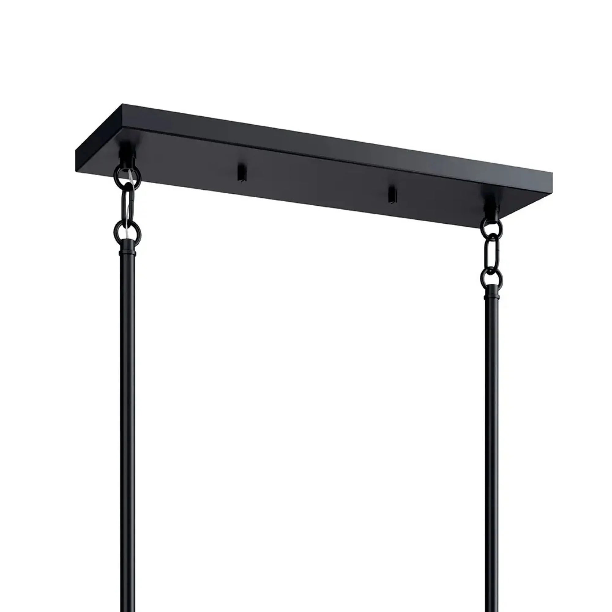 Kichler Lighting - Madden 45" 6-Light Linear Chandelier, Black Finish | Bees Lighting
