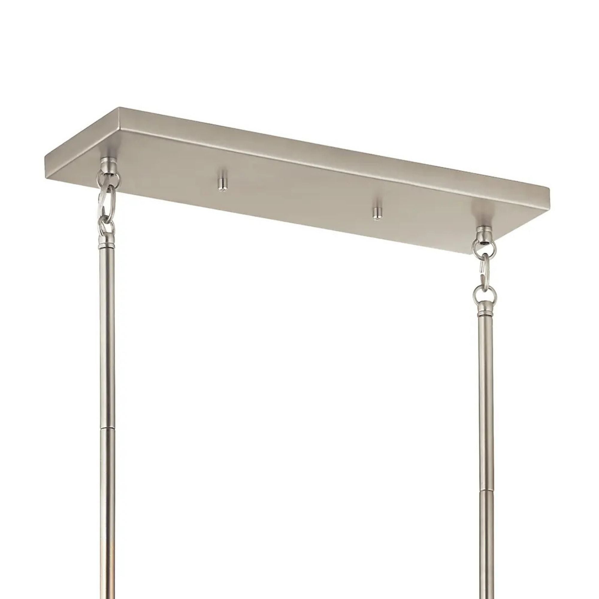 Kichler Lighting - Madden 45" 6-Light Linear Chandelier, Brushed Nickel Finish | Bees Lighting