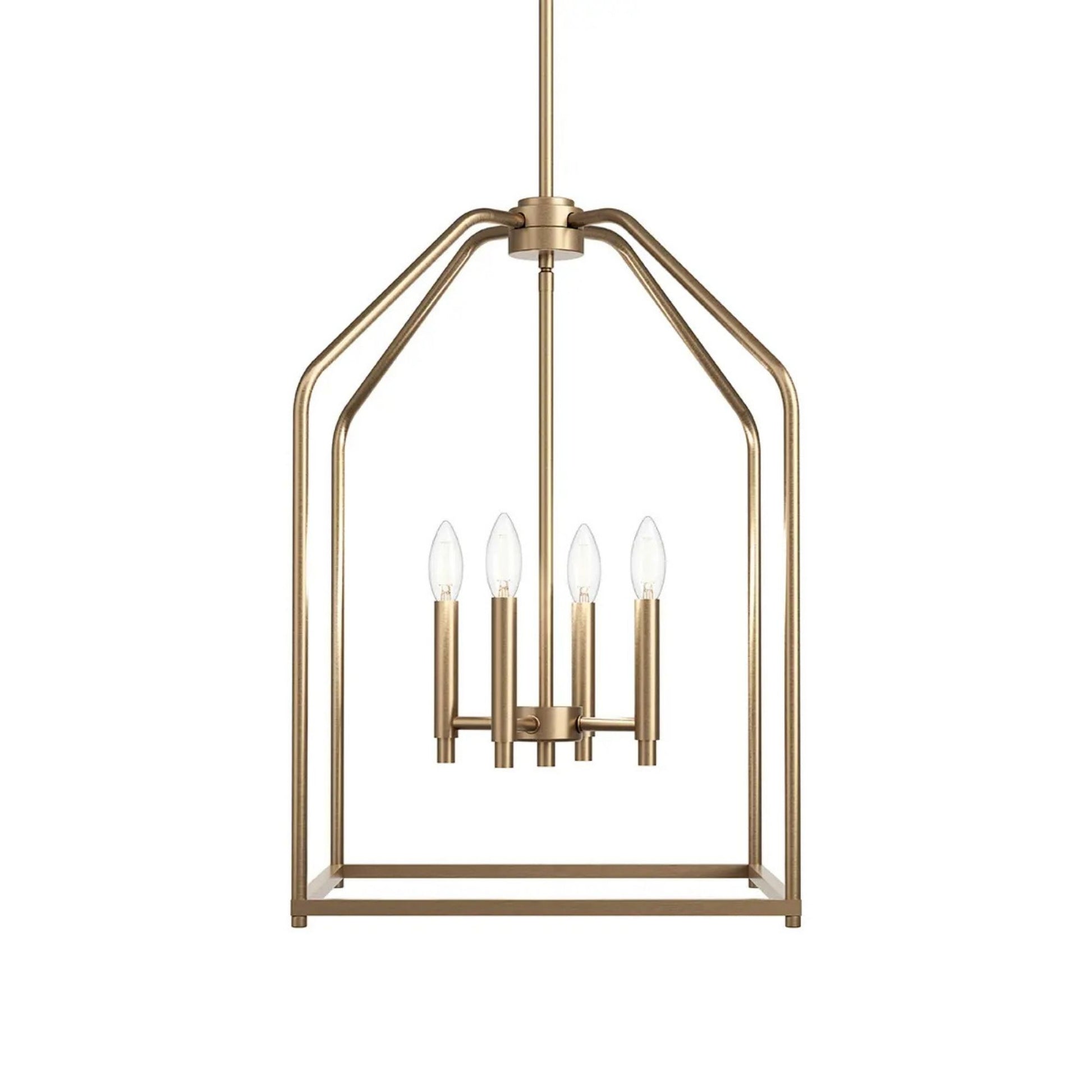 Kichler Lighting - Madden 25" 4-Light Foyer Pendant, Champagne Bronze Finish | Bees Lighting