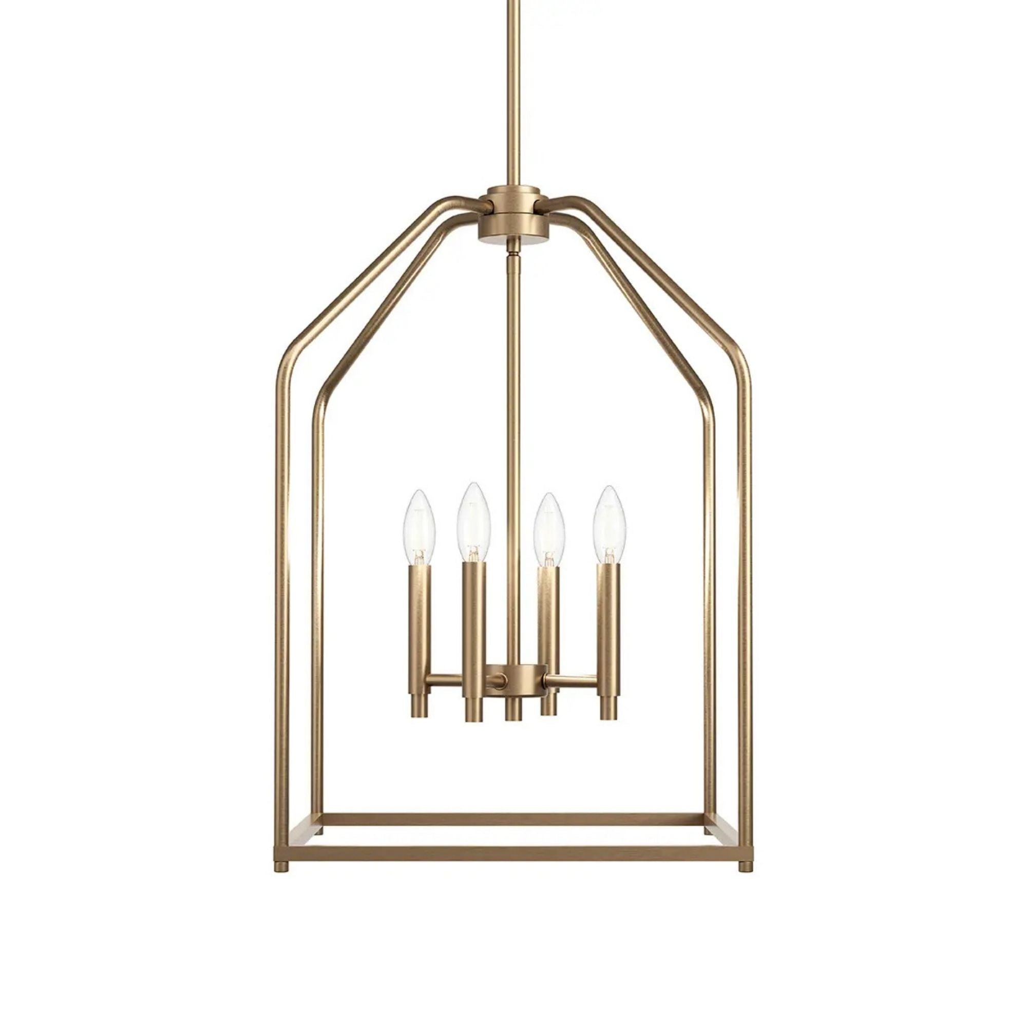 Kichler Lighting - Madden 25" 4-Light Foyer Pendant, Champagne Bronze Finish | Bees Lighting