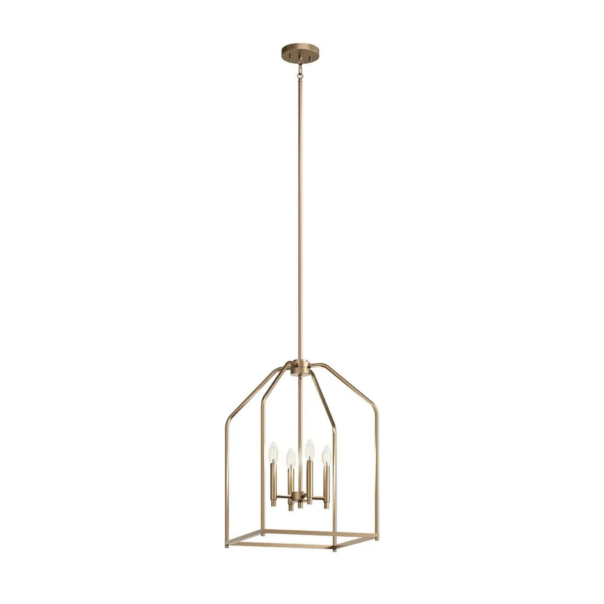 Kichler Lighting - Madden 25" 4-Light Foyer Pendant, Champagne Bronze Finish | Bees Lighting