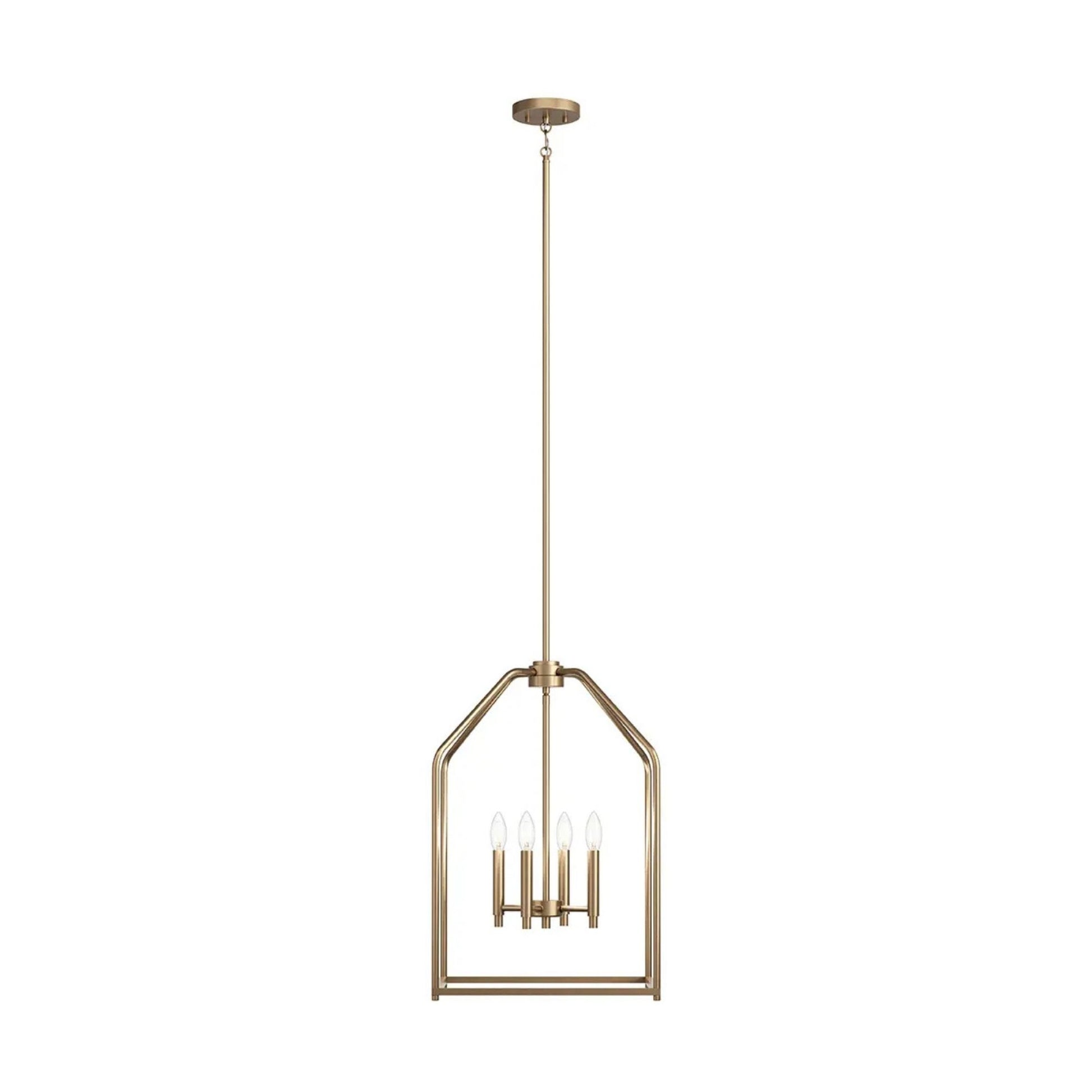 Kichler Lighting - Madden 25" 4-Light Foyer Pendant, Champagne Bronze Finish | Bees Lighting