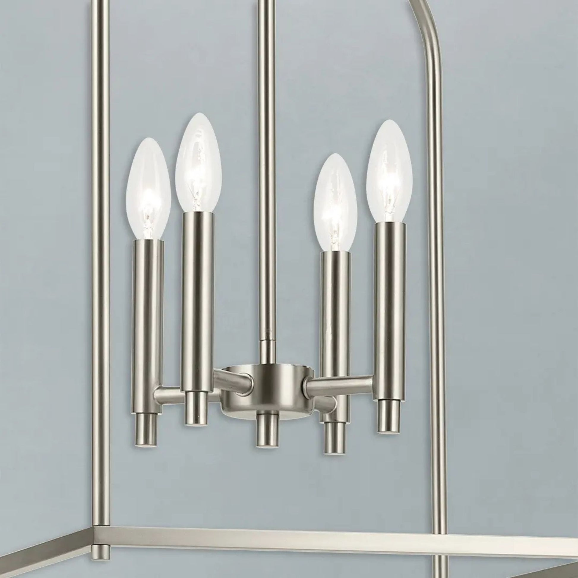 Kichler Lighting - Madden 25" 4-Light Foyer Pendant, Brushed Nickel Finish | Bees Lighting