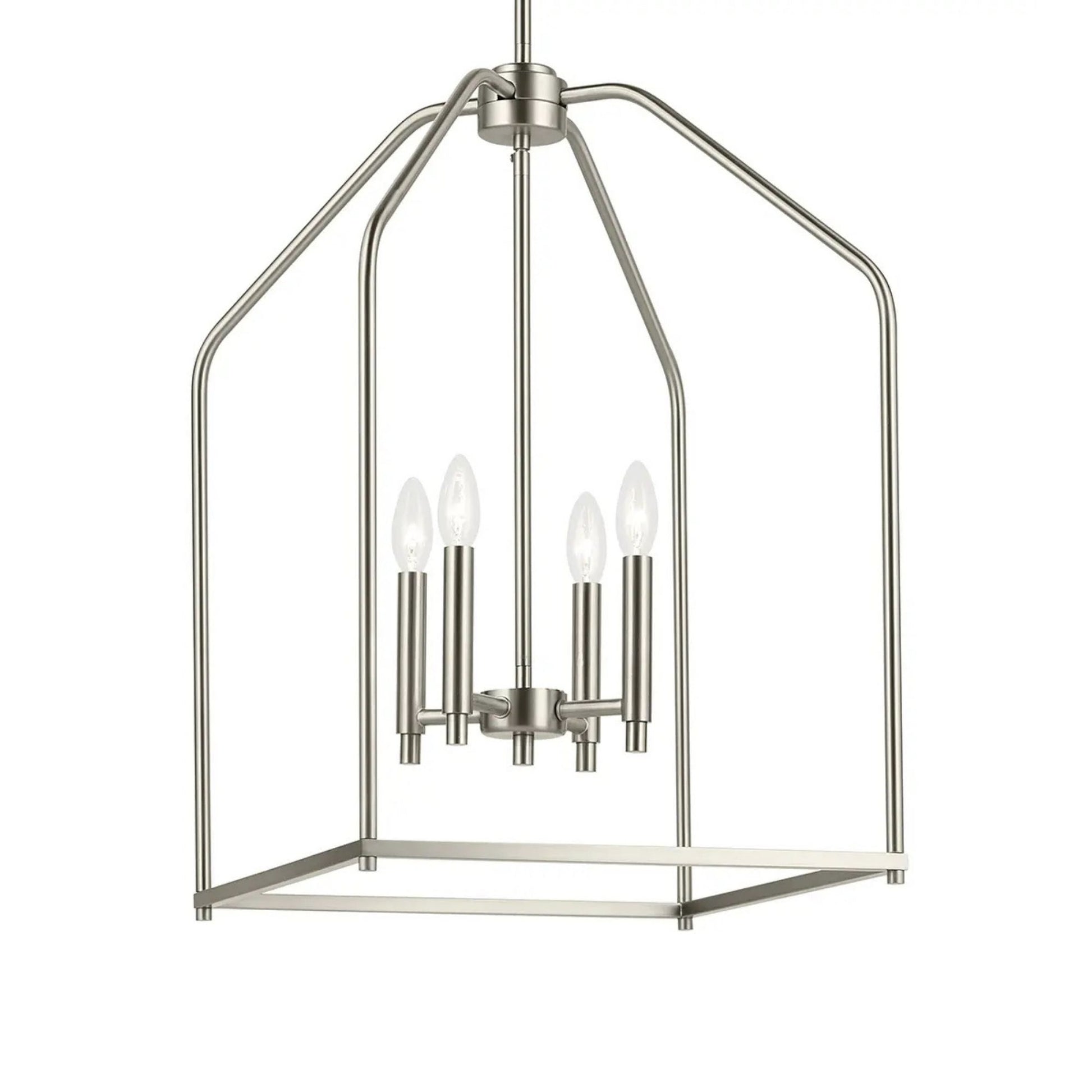 Kichler Lighting - Madden 25" 4-Light Foyer Pendant, Brushed Nickel Finish | Bees Lighting