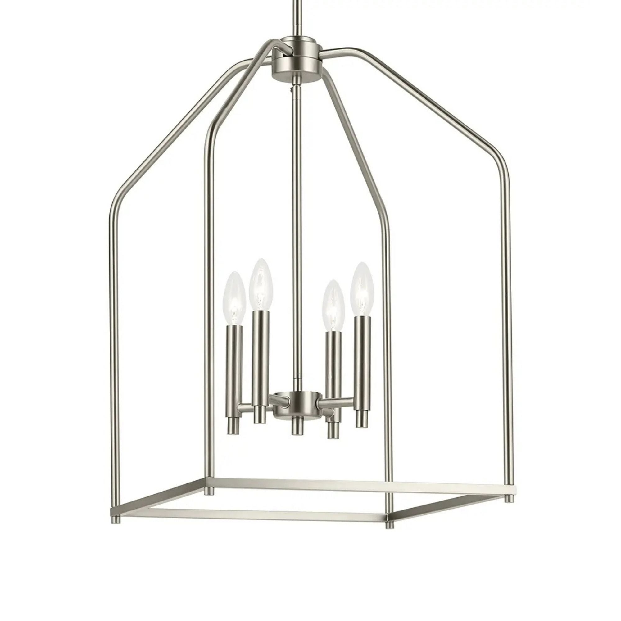 Kichler Lighting - Madden 25" 4-Light Foyer Pendant, Brushed Nickel Finish | Bees Lighting